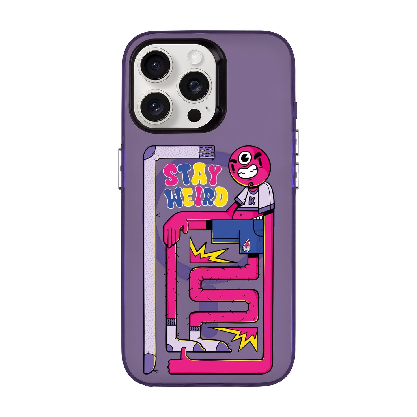 OG TOOTHY-iPhone 15 Pro Max Hold Kılıf MagSafe Özellikli