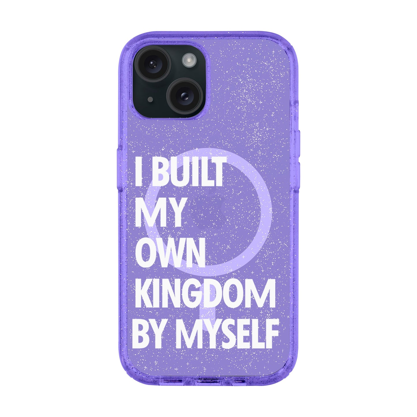 KINGDOM-iPhone 15 Plus Shiny Kılıf MagSafe Özellikli
