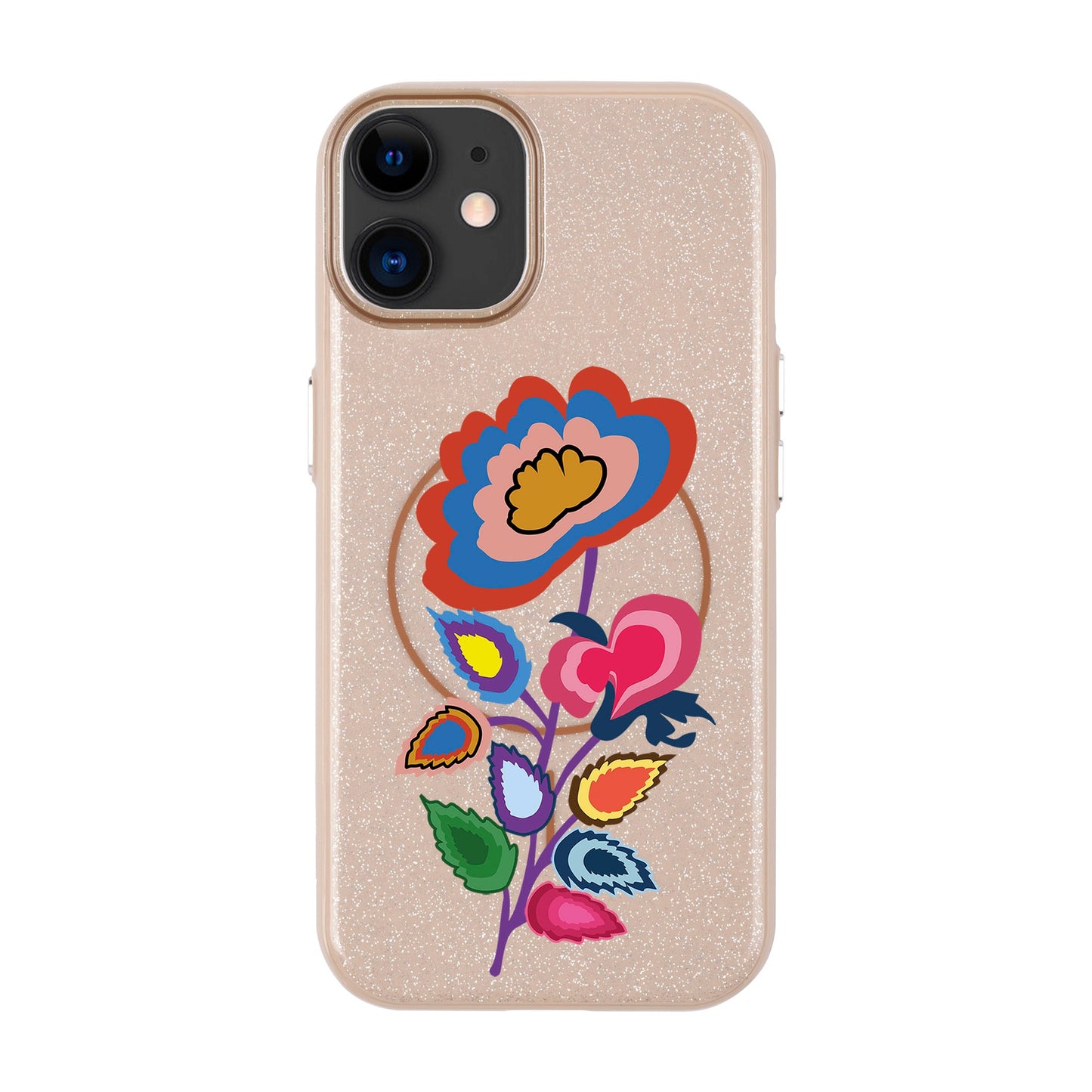 KNITTED FLOWER-iPhone 11 Radiant Kılıf MagSafe Özellikli