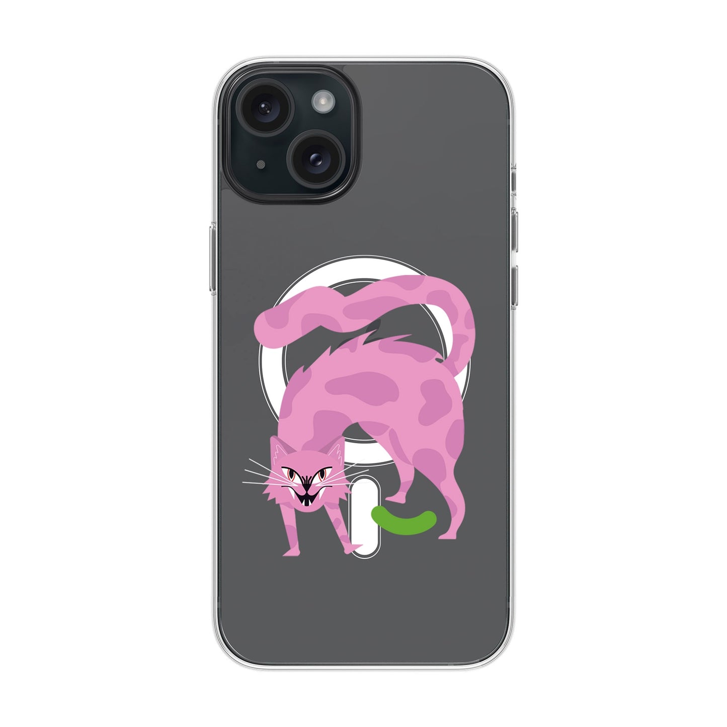 GRUMBLEPAWS-iPhone 15 Plus Solid Kılıf MagSafe Özellikli