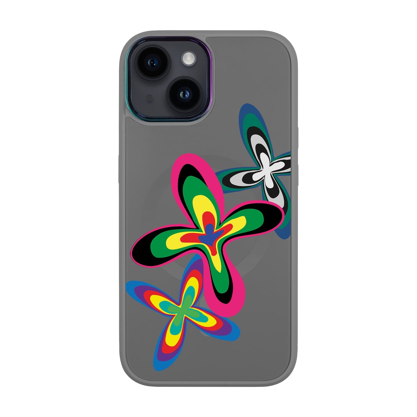COLOR FLOWER-iPhone 12 Vigor Kılıf MagSafe Özellikli