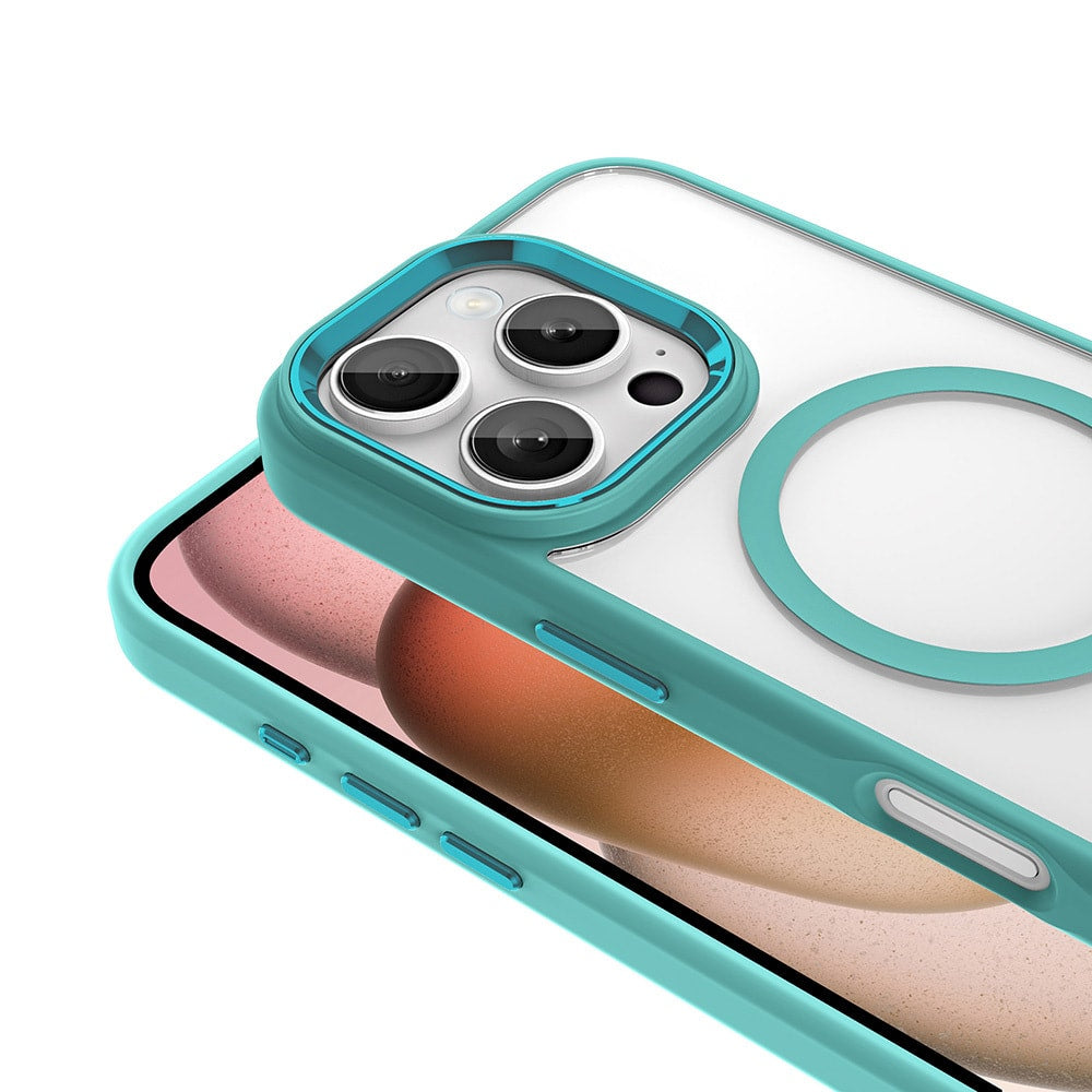 NEW-iPhone 16 Pro Max Hyaline Kılıf MagSafe Özellikli