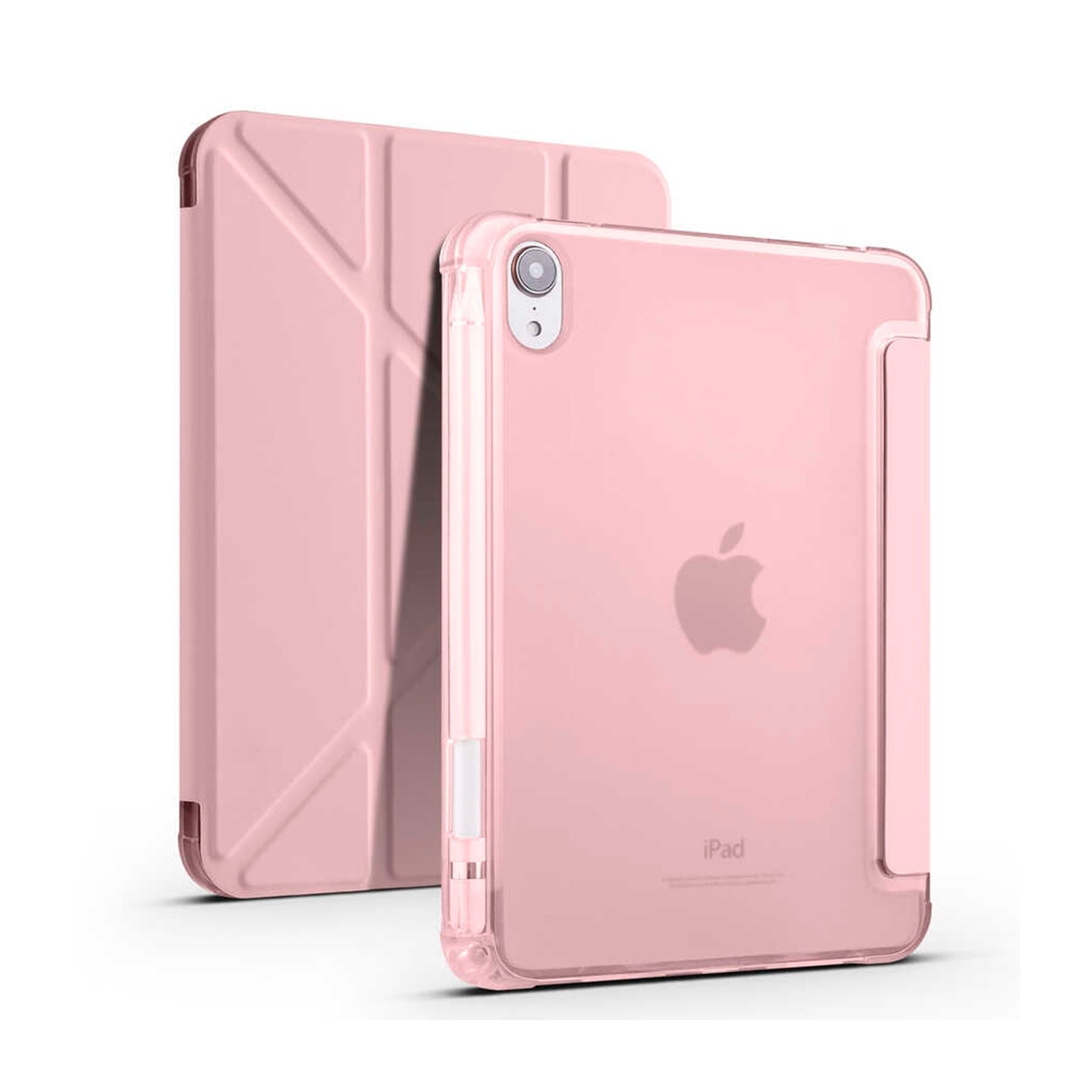 Apple iPad Mini 2021 (6.Nesil)-Trigon Folding Kalemlikli Standlı Kılıf