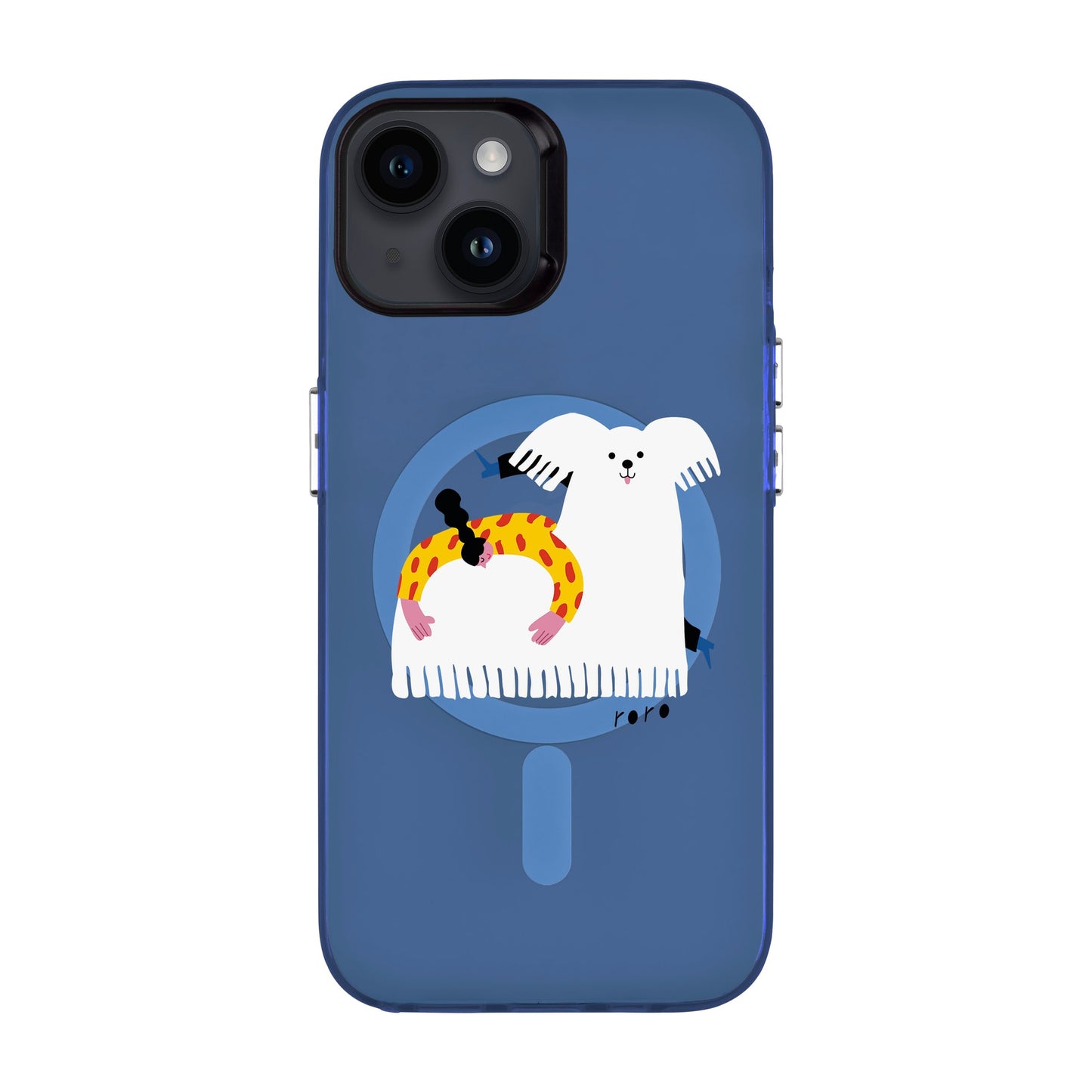 FANCY DOG-iPhone 14 Hold Kılıf MagSafe Özellikli