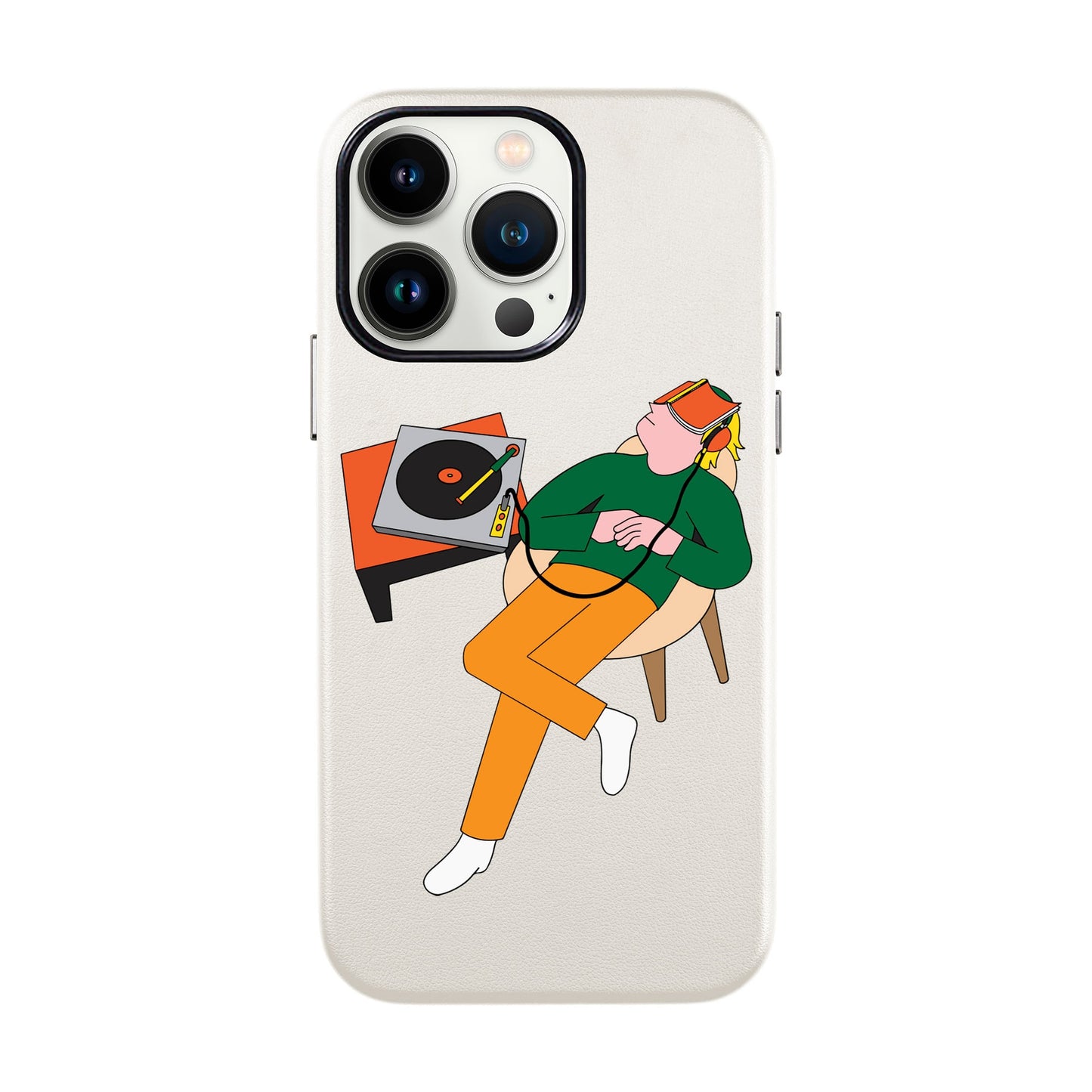 LAZY SUNDAY AFTERNOON-iPhone 13 Mini Leather Kılıf