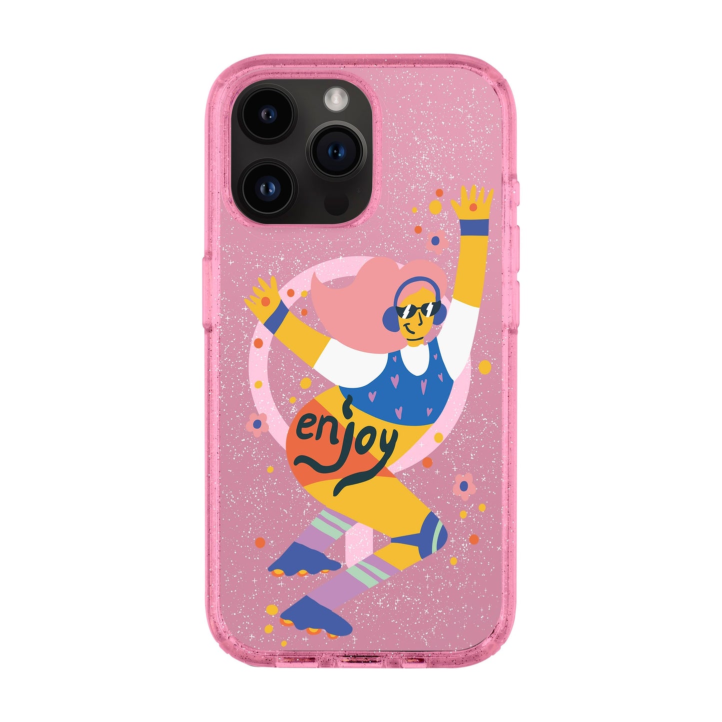 ENJOY-iPhone 14 Pro Max Shiny Kılıf MagSafe Özellikli