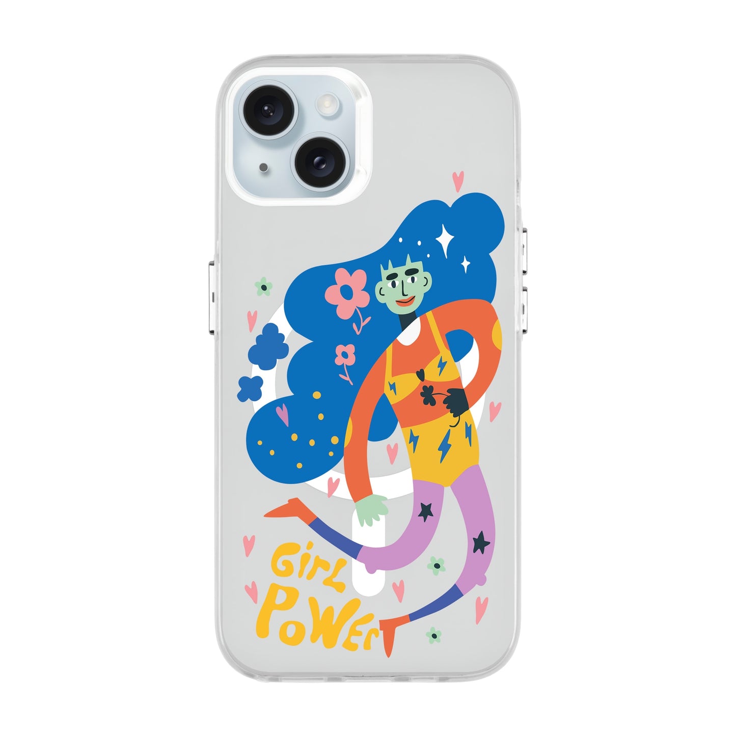 GIRL POWER-iPhone 15 Plus Hold Kılıf MagSafe Özellikli