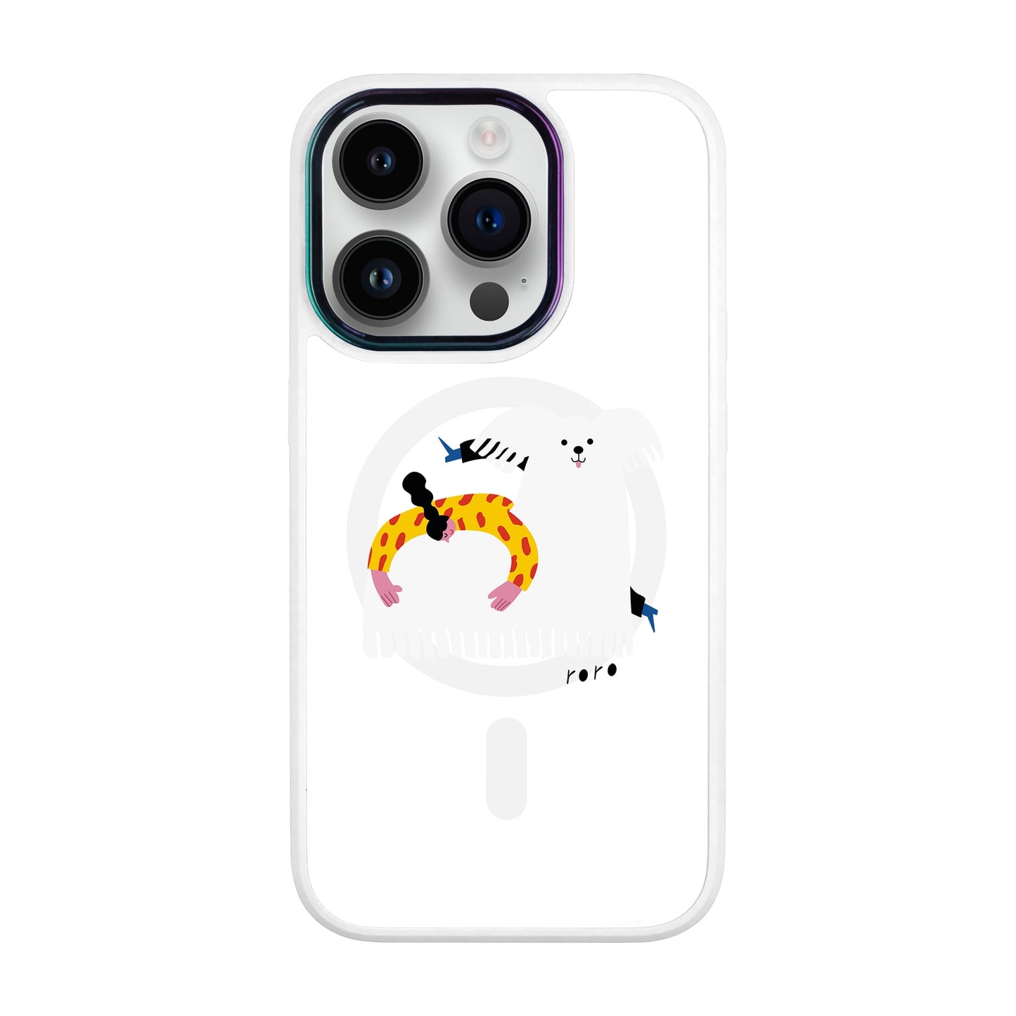 FANCY DOG-iPhone 13 Pro Vigor Kılıf MagSafe Özellikli