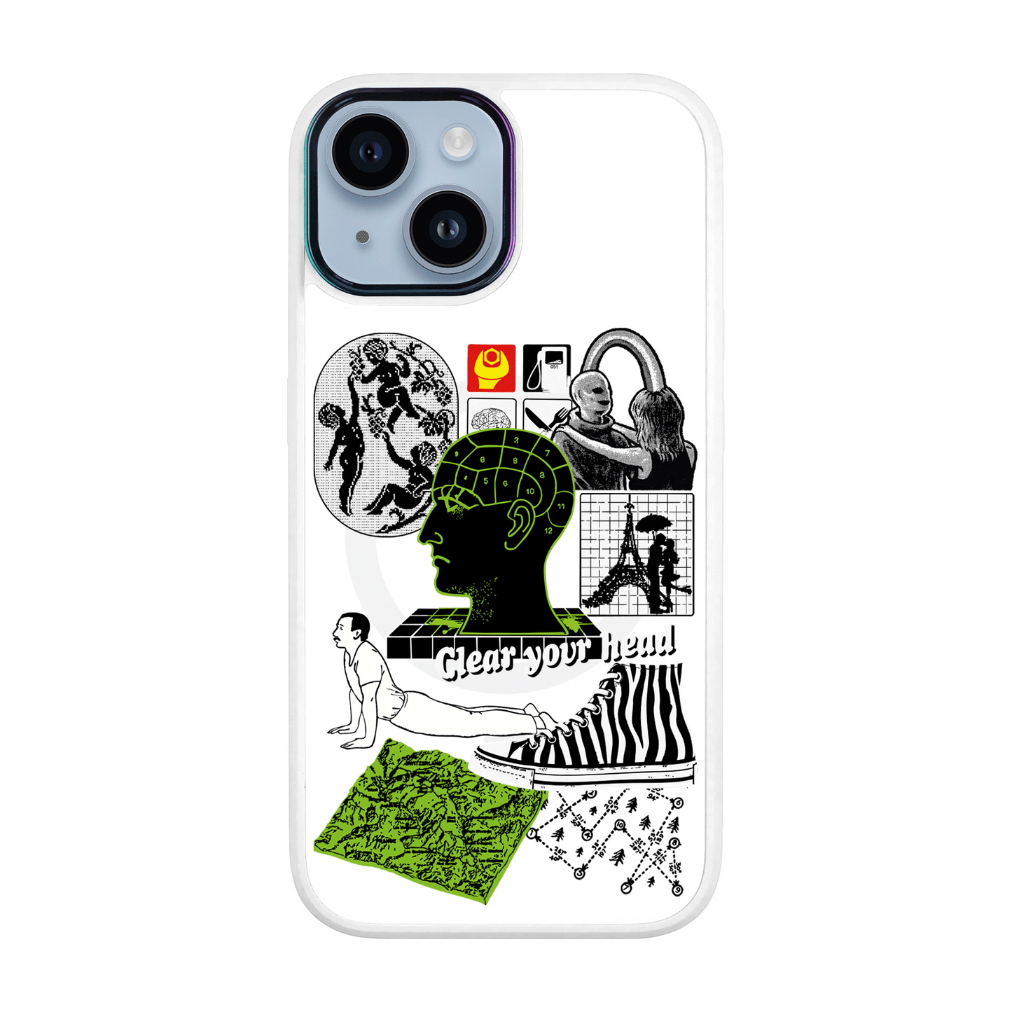 CLEAR YOUR HEAD-iPhone 13 Vigor Kılıf MagSafe Özellikli