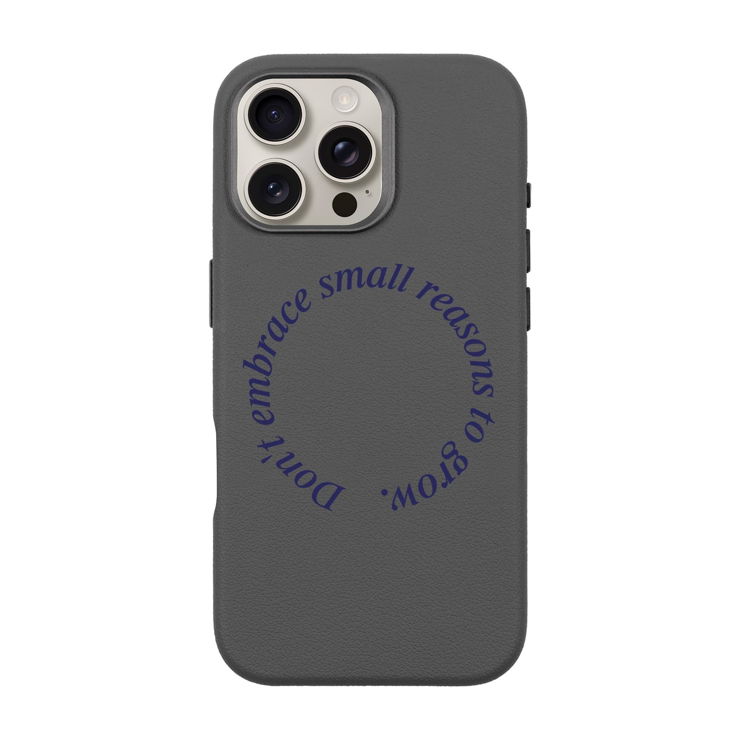 GROW-iPhone 16 Pro Max Leather Premium Kılıf MagSafe Özellikli