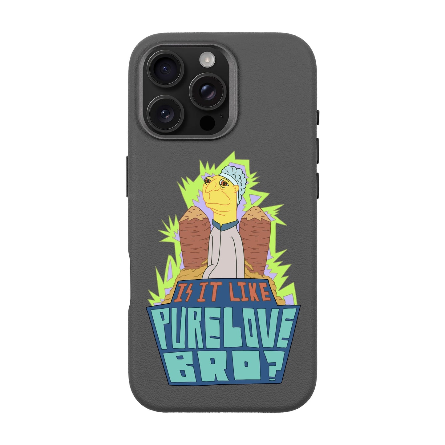 PURE LOVE-iPhone 16 Pro Max Leather Premium Kılıf MagSafe Özellikli