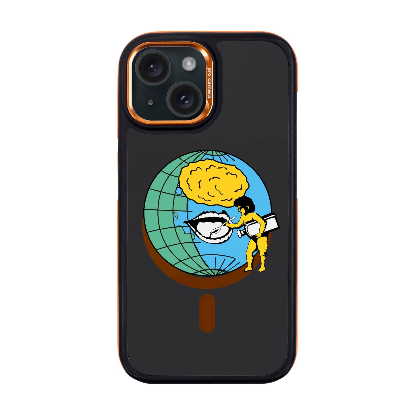 CREATIVE-iPhone 15 Dark Kılıf MagSafe Özellikli