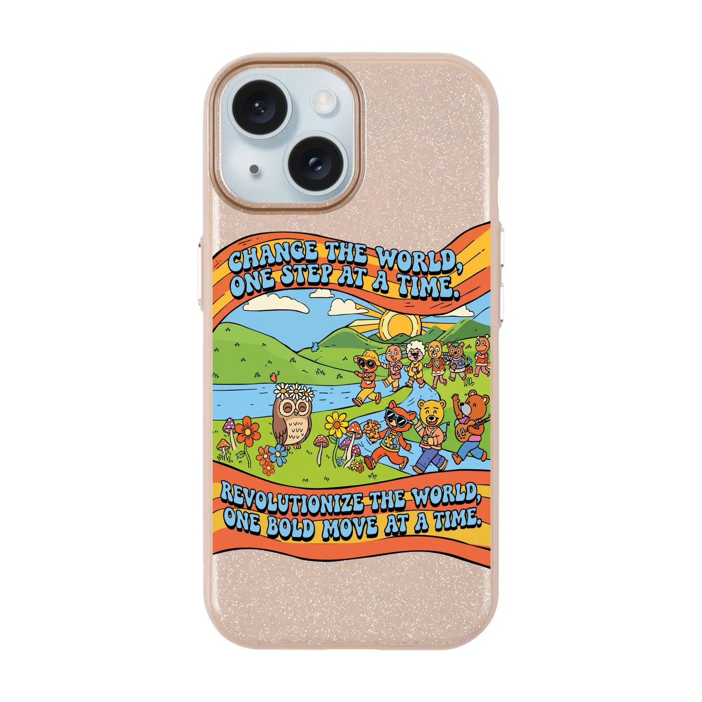 CHANGE THE WORLD-iPhone 15 Radiant Kılıf MagSafe Özellikli