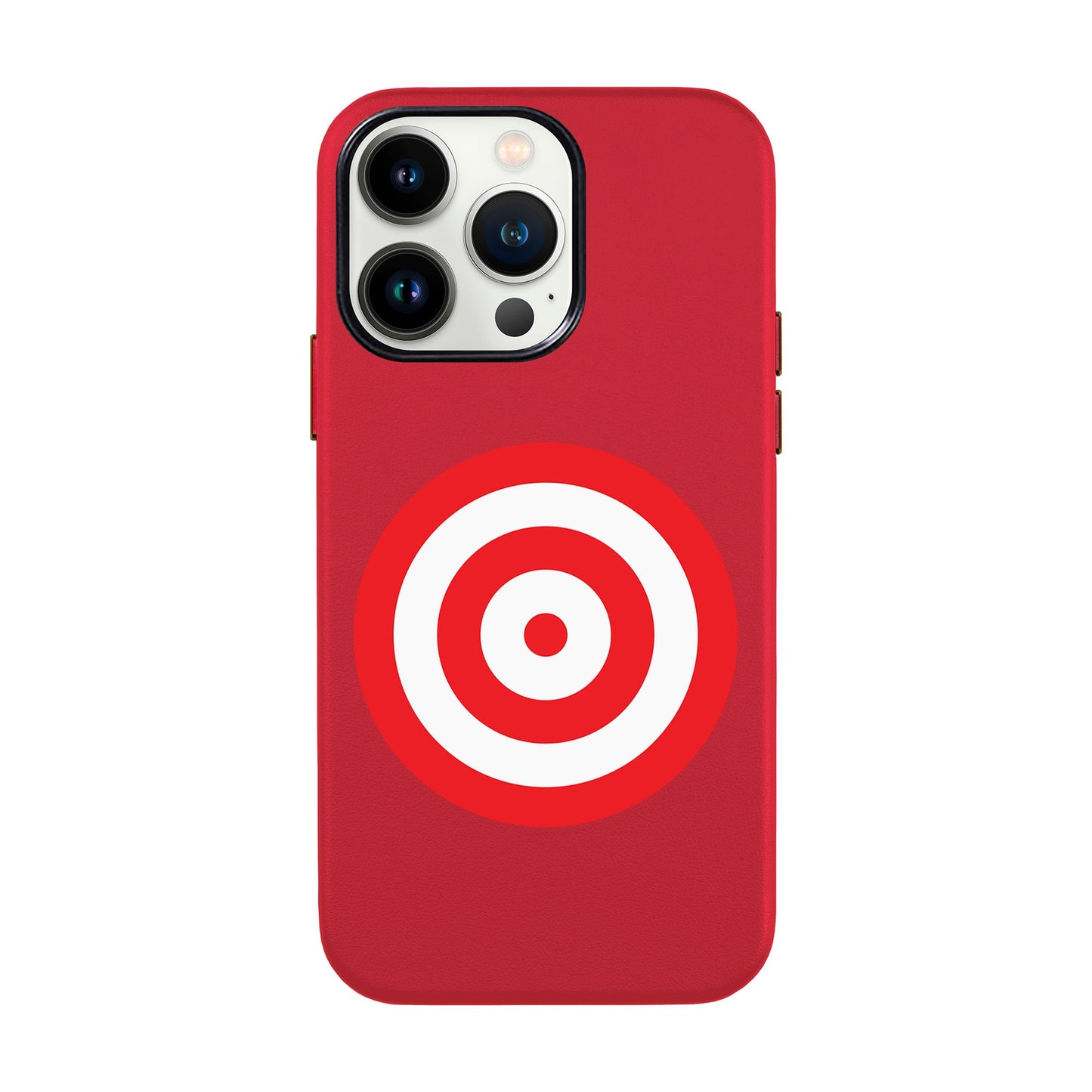 BULL'S EYE-iPhone 14 Leather Kılıf