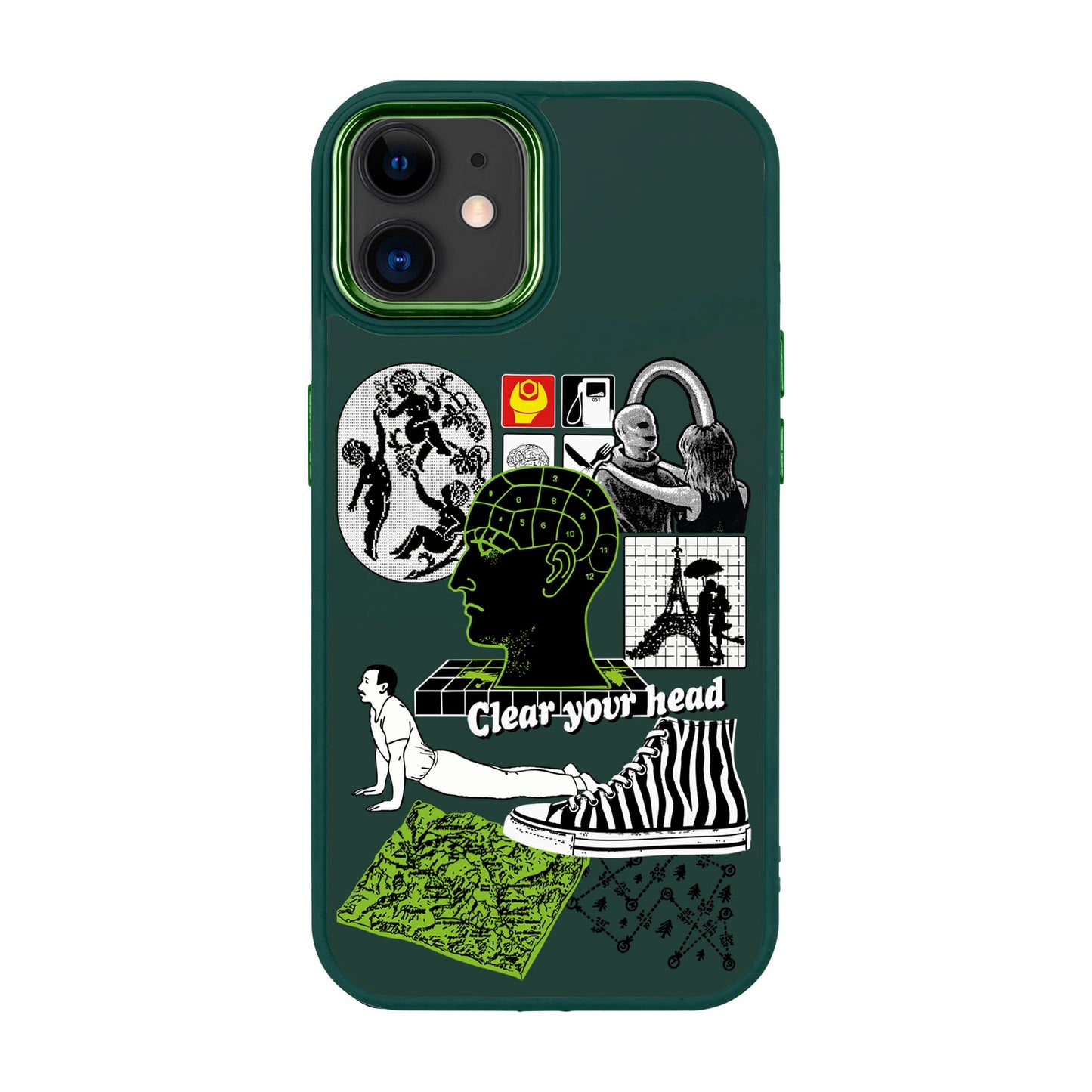 CLEAR YOUR HEAD-iPhone 11 Proof Kılıf