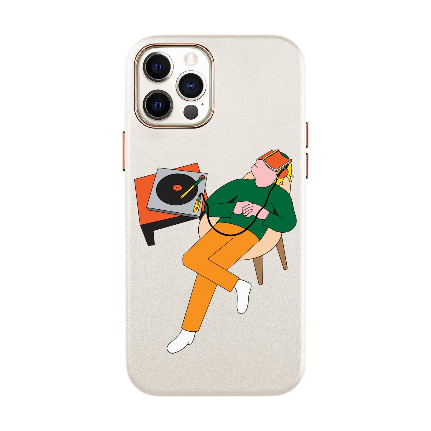 LAZY SUNDAY AFTERNOON-iPhone X / Xs Leather Kılıf