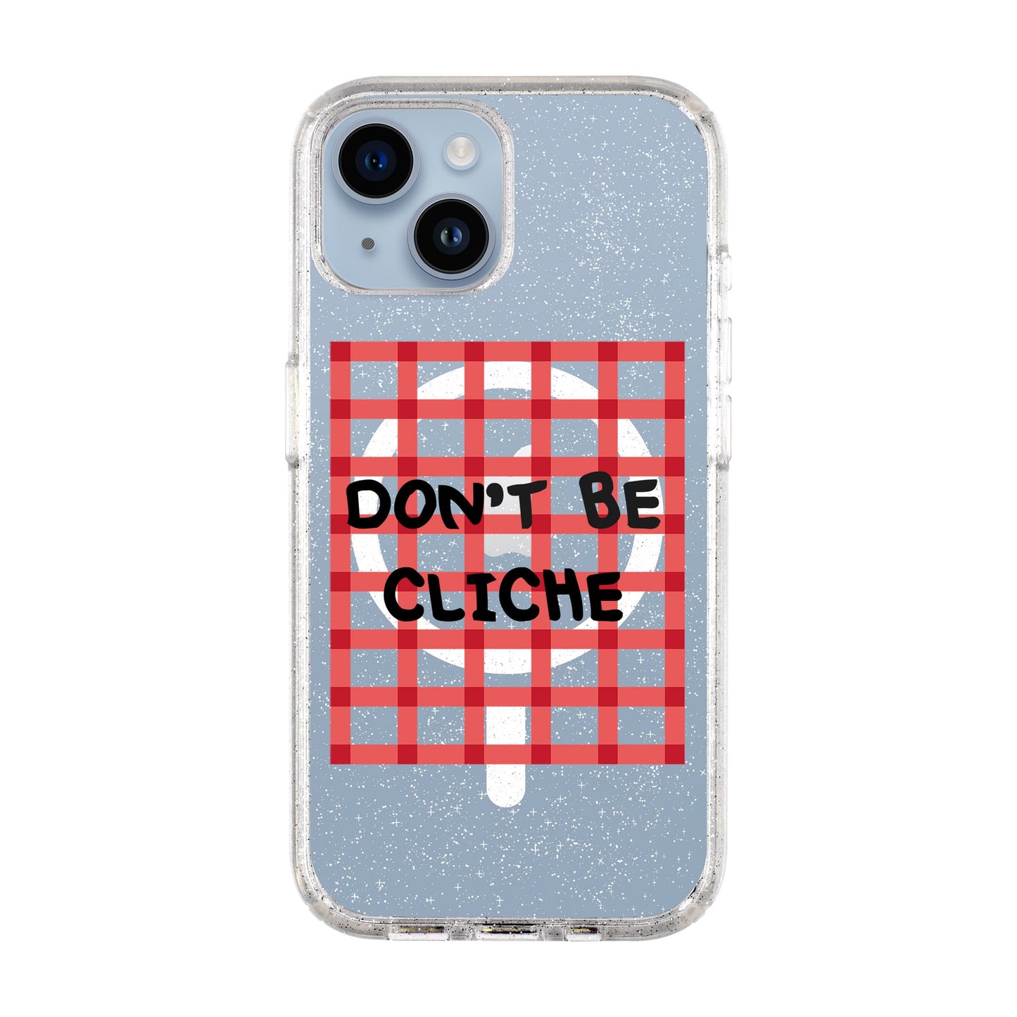 DON'T BE CLICHE-iPhone 14 Shiny Kılıf MagSafe Özellikli