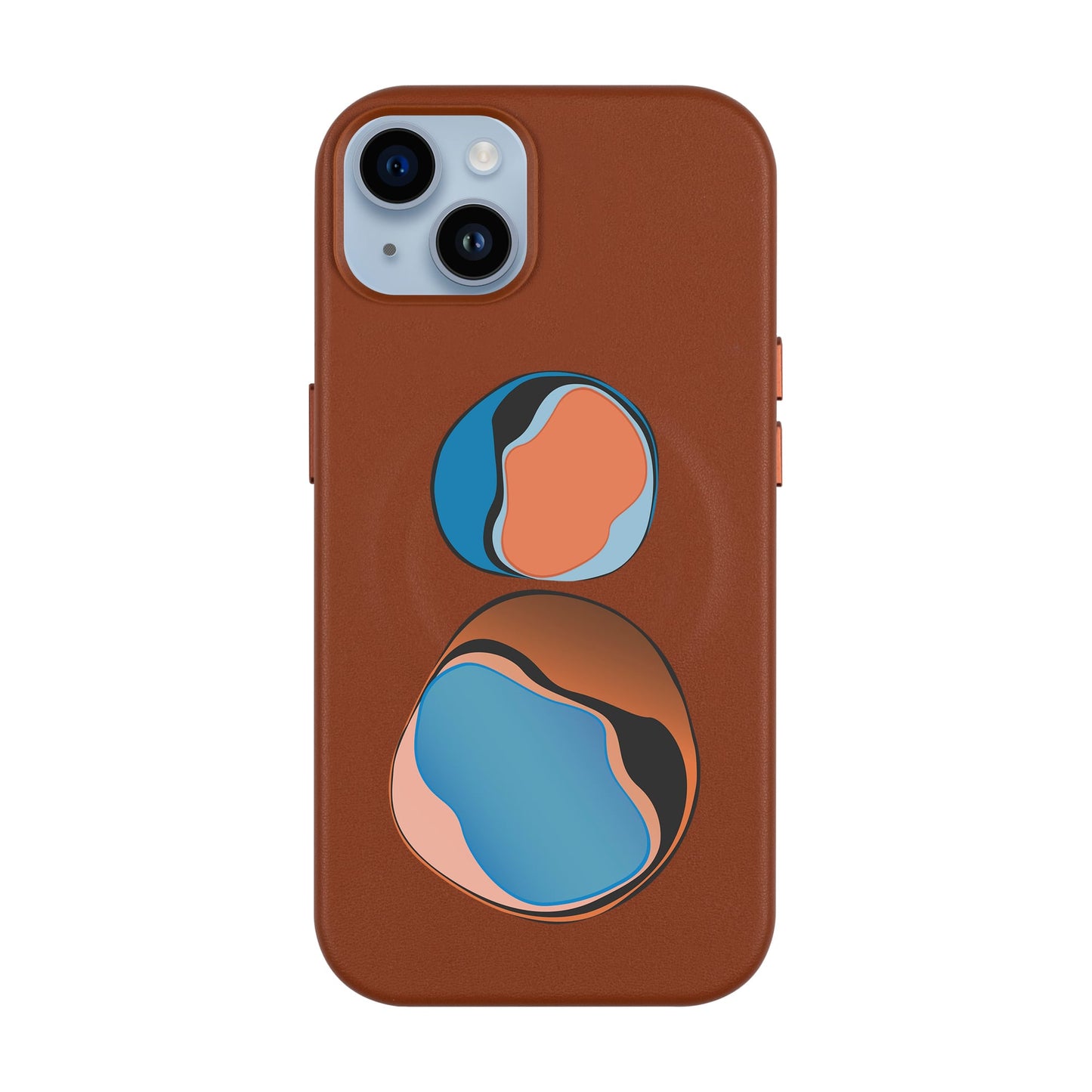 LOOKING FOR GEMS-iPhone 14 Plus Leather Kılıf MagSafe Özellikli