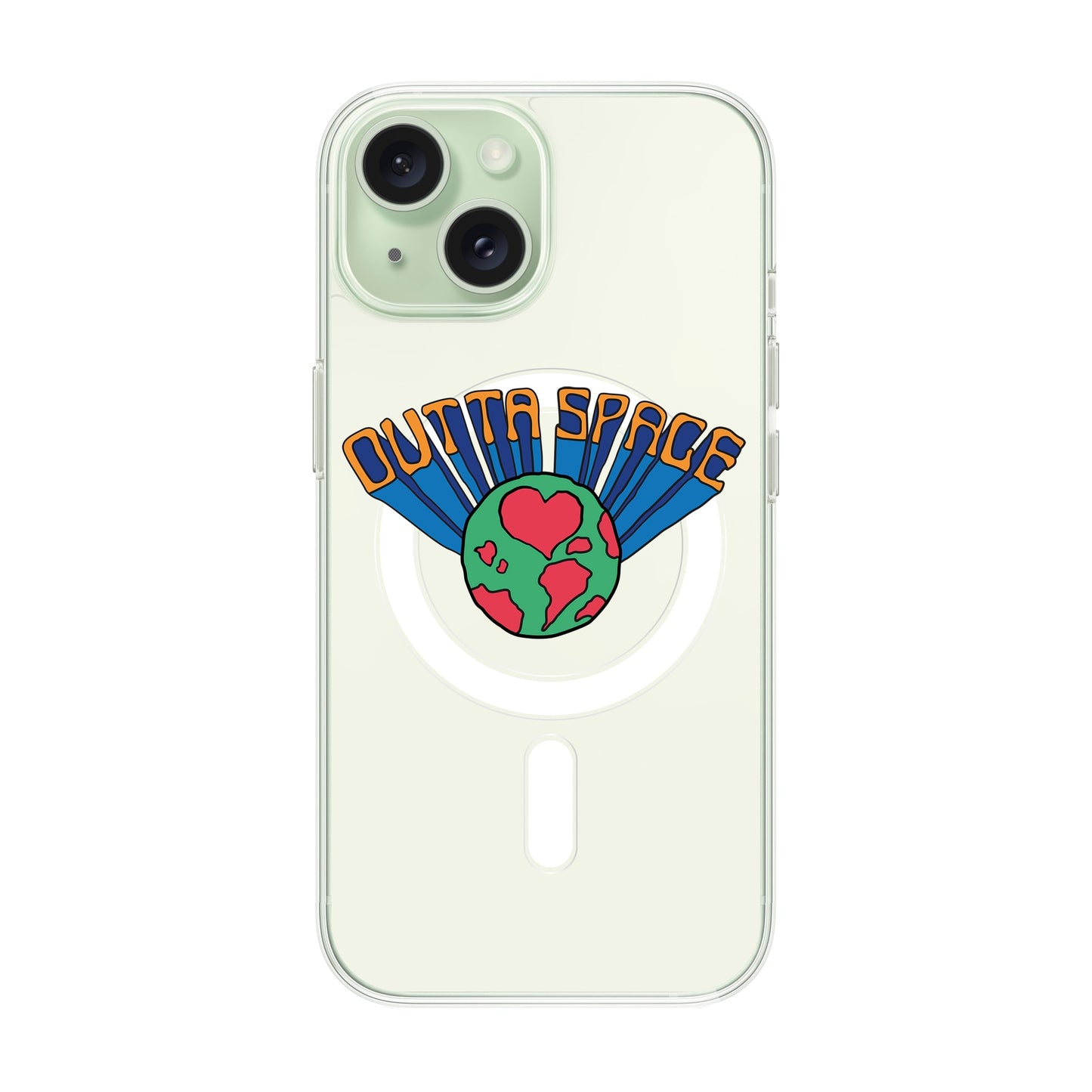 OUTTA SPACE-iPhone 15 Solid Kılıf MagSafe Özellikli