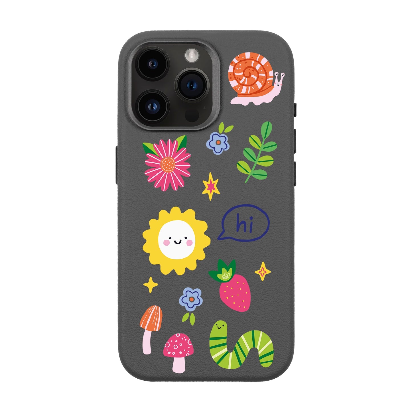 HELLO NATURE-iPhone 14 Pro Max Leather Premium Kılıf MagSafe Özellikli