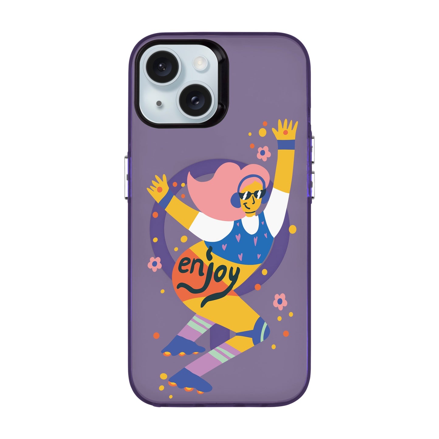 ENJOY-iPhone 15 Hold Kılıf MagSafe Özellikli