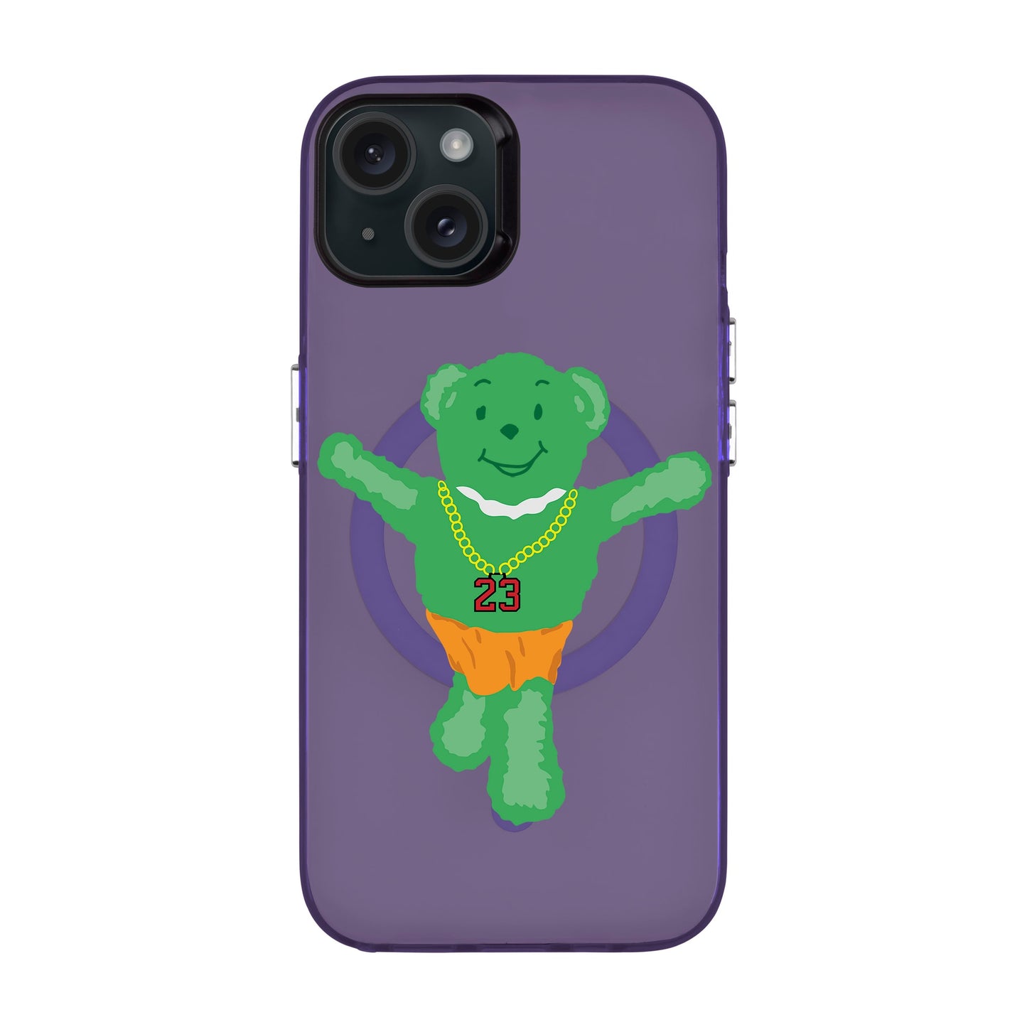 GREEN BEAR-iPhone 15 Plus Hold Kılıf MagSafe Özellikli