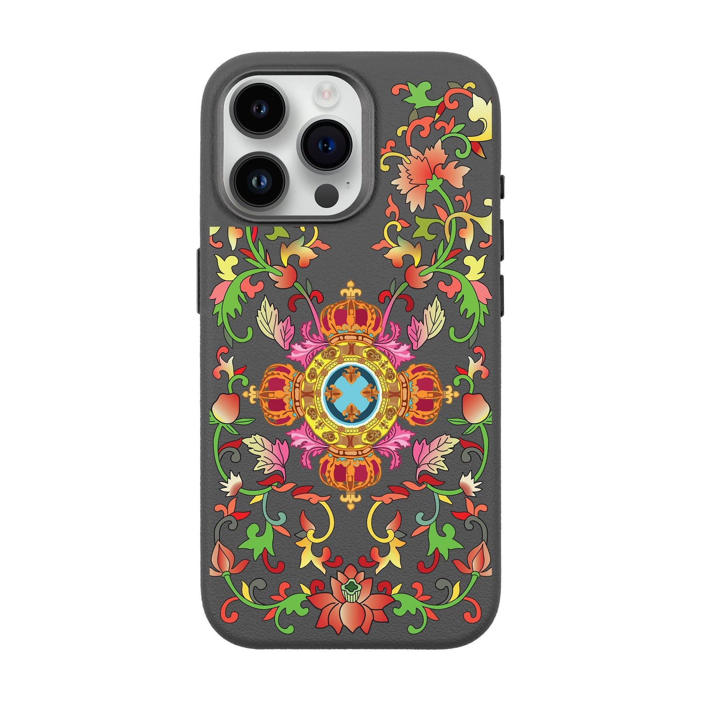SPIRAL-iPhone 14 Pro Max Leather Premium Kılıf MagSafe Özellikli