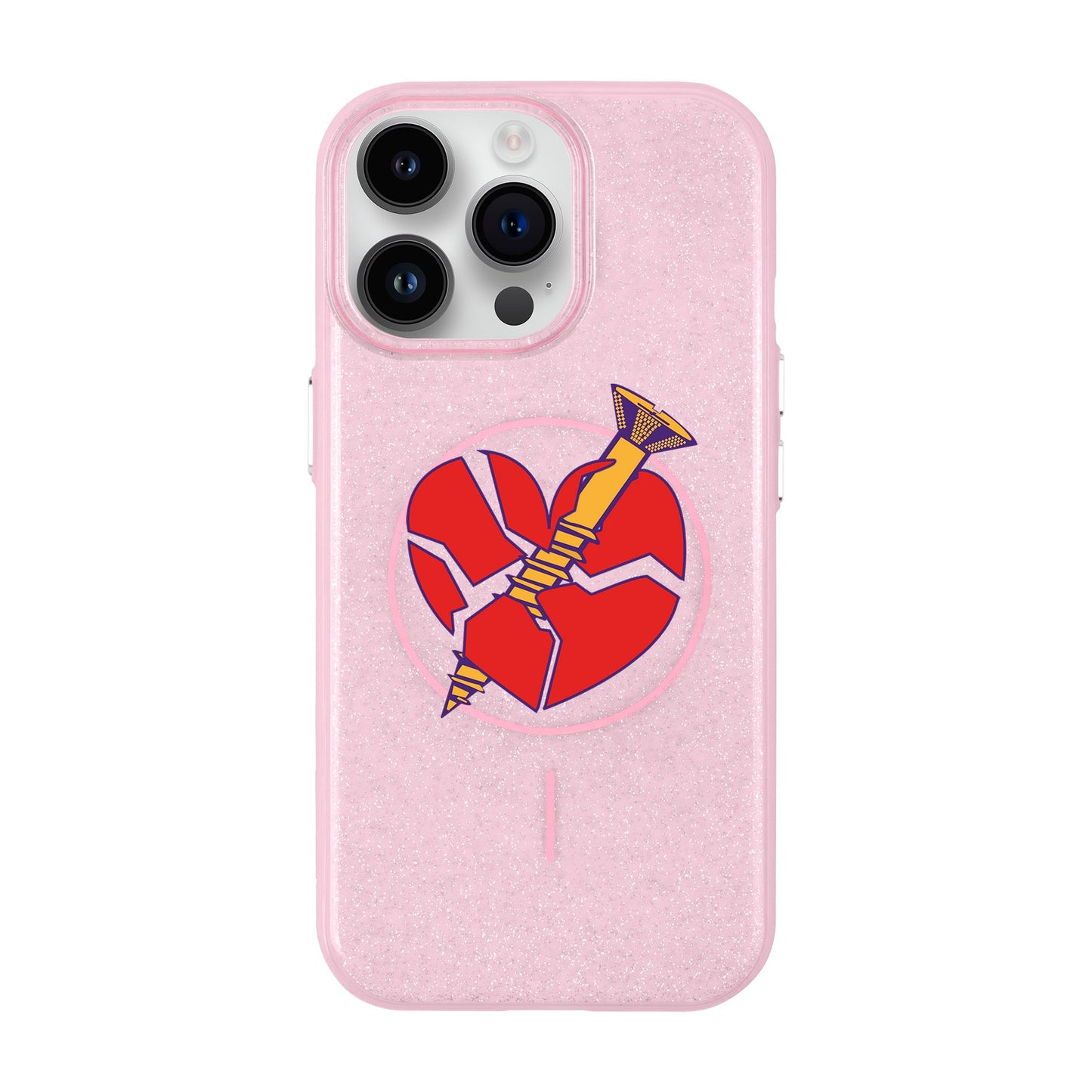 BROKEN HEART-iPhone 14 Pro Max Radiant Kılıf MagSafe Özellikli
