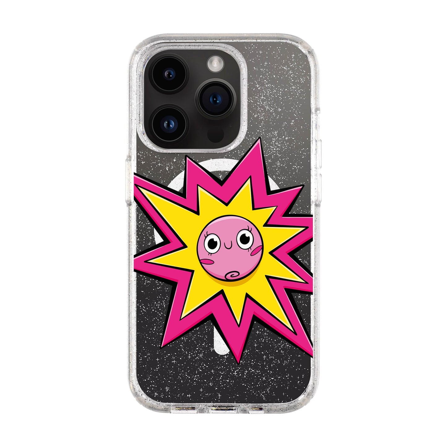 POP PRINCESSES-iPhone 14 Pro Shiny Kılıf MagSafe Özellikli