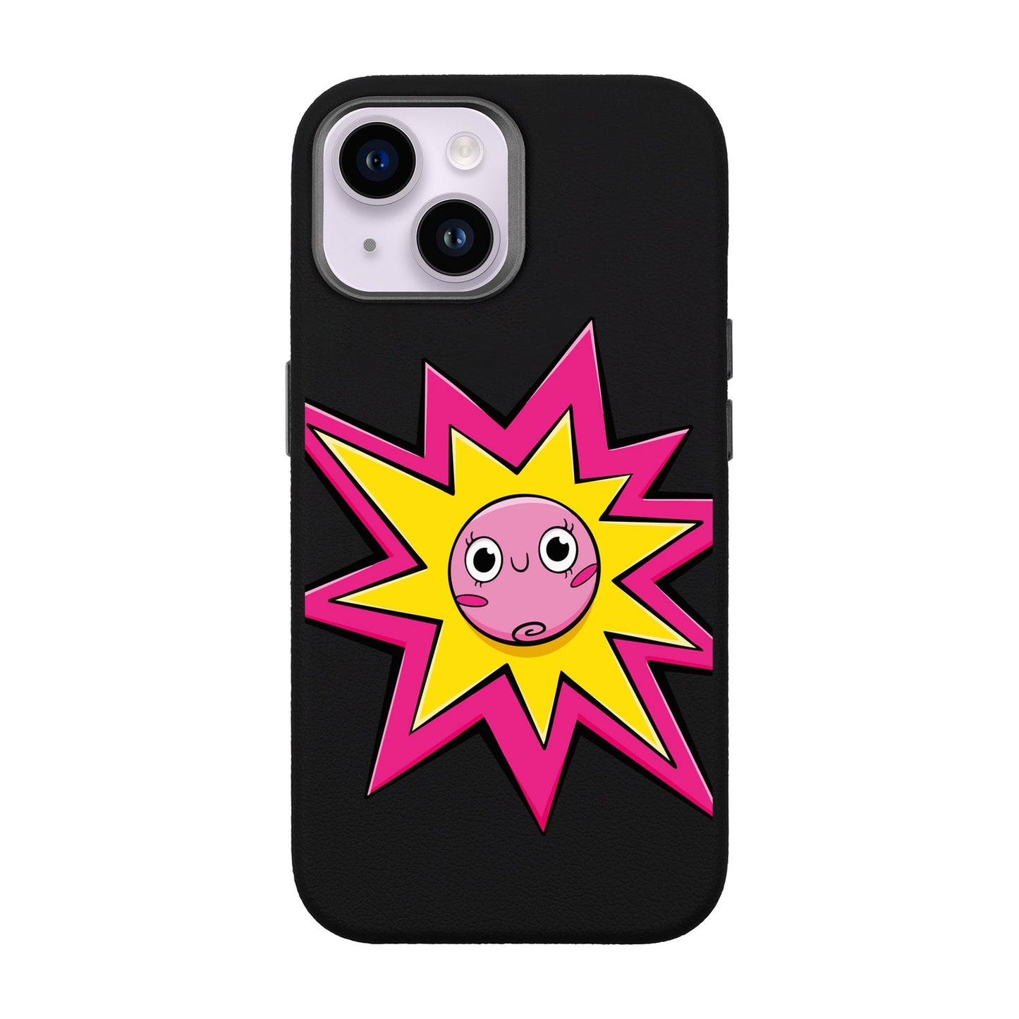 POP PRINCESSES-iPhone 14 Leather Premium Kılıf MagSafe Özellikli