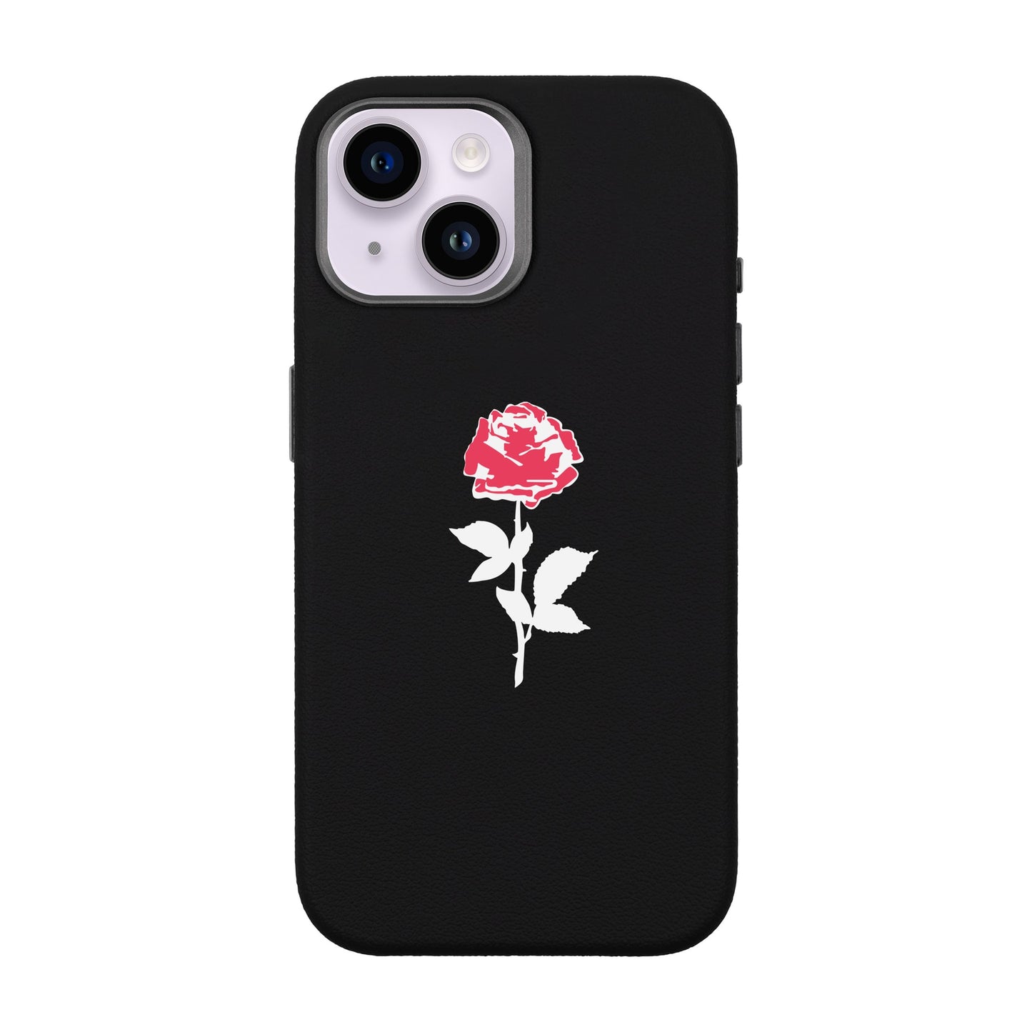 NATUREL ROSE-iPhone 14 Leather Premium Kılıf MagSafe Özellikli