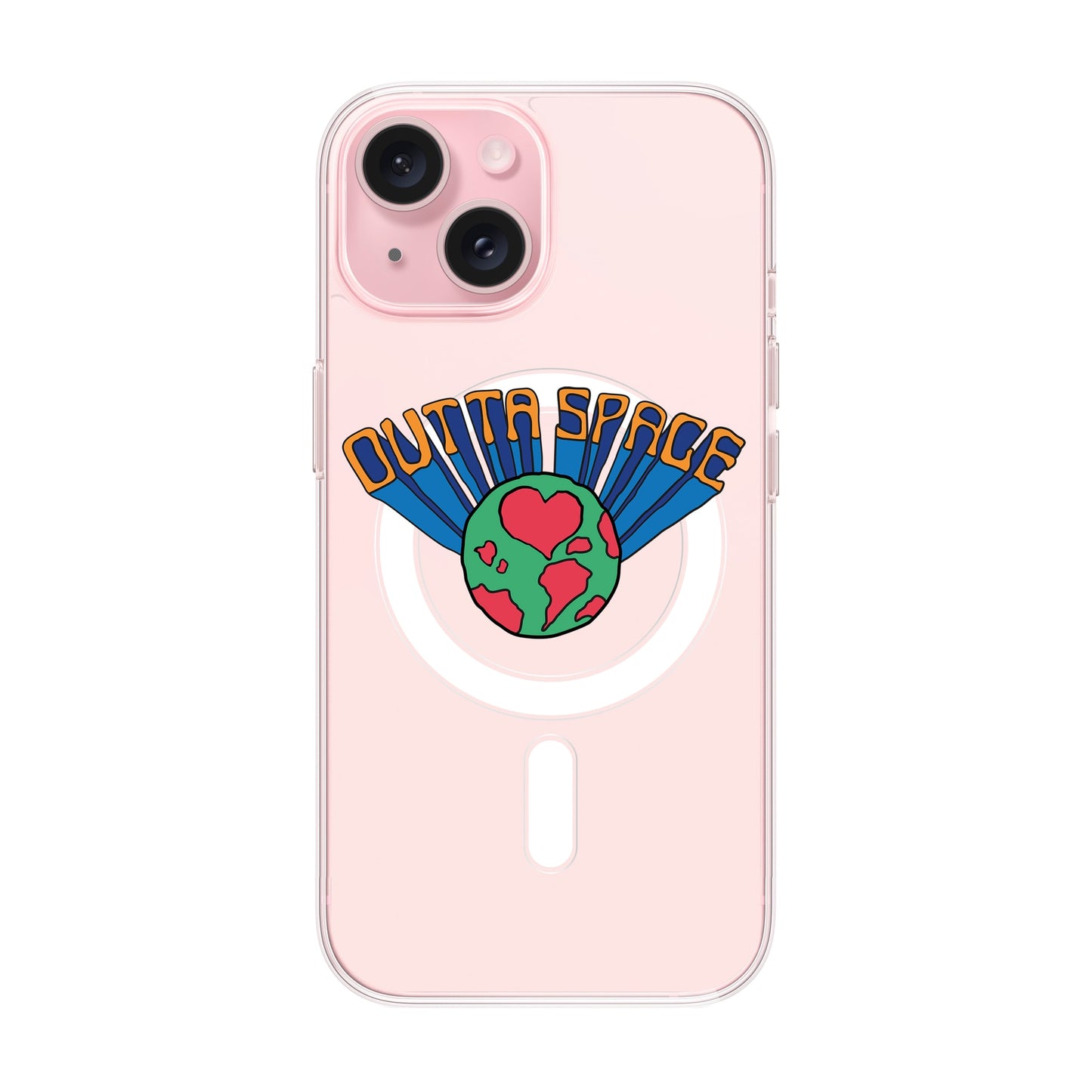 OUTTA SPACE-iPhone 15 Solid Kılıf MagSafe Özellikli