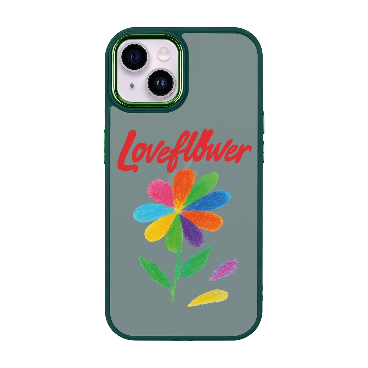 LOVE FLOWER-iPhone 14 Plus Proof Kılıf