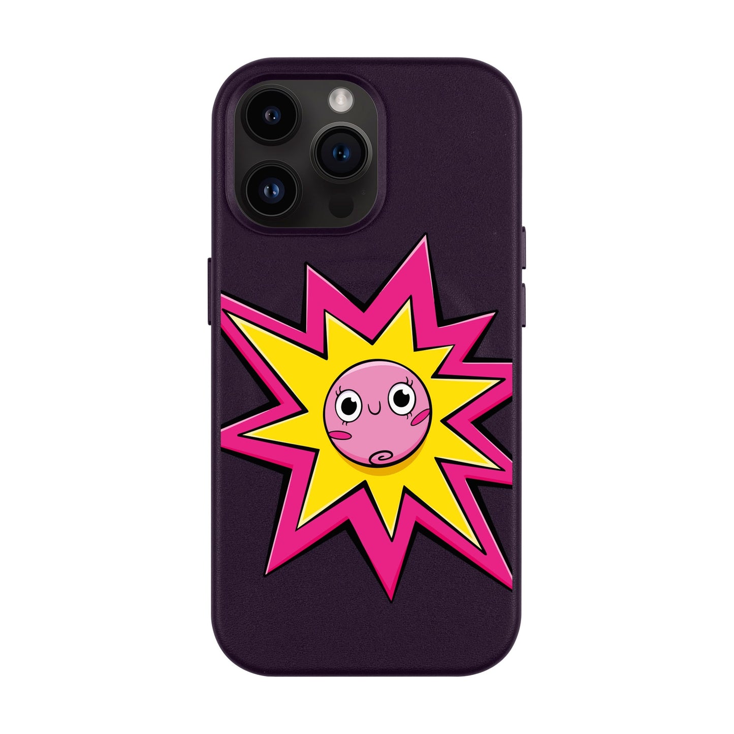POP PRINCESSES-iPhone 14 Pro Max Leather Kılıf MagSafe Özellikli