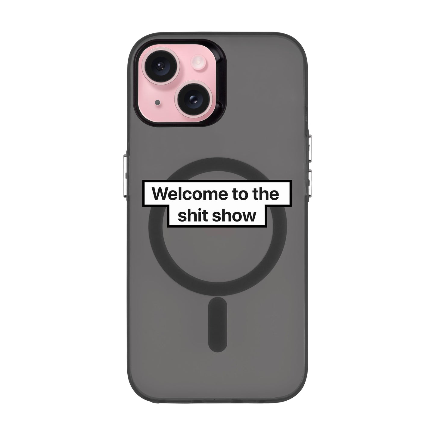 WELCOME-iPhone 15 Hold Kılıf MagSafe Özellikli