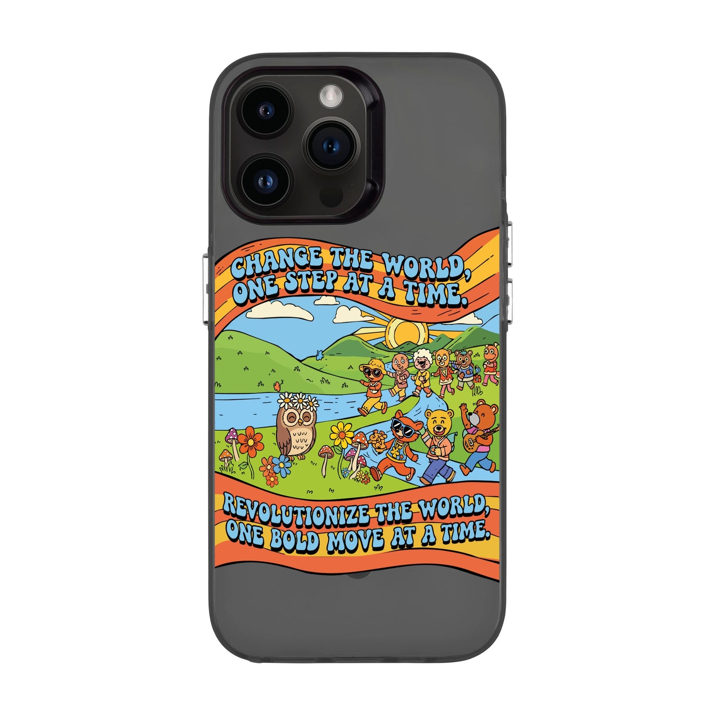 CHANGE THE WORLD-iPhone 14 Pro Max Hold Kılıf MagSafe Özellikli