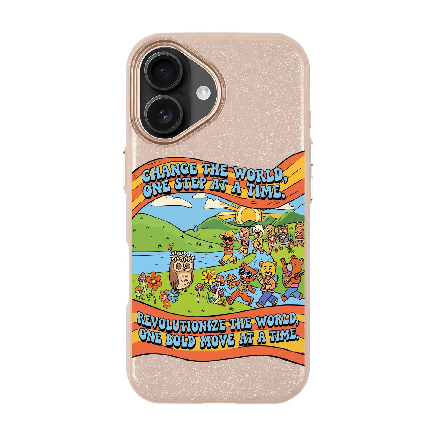 CHANGE THE WORLD-iPhone 16 Radiant Kılıf MagSafe Özellikli