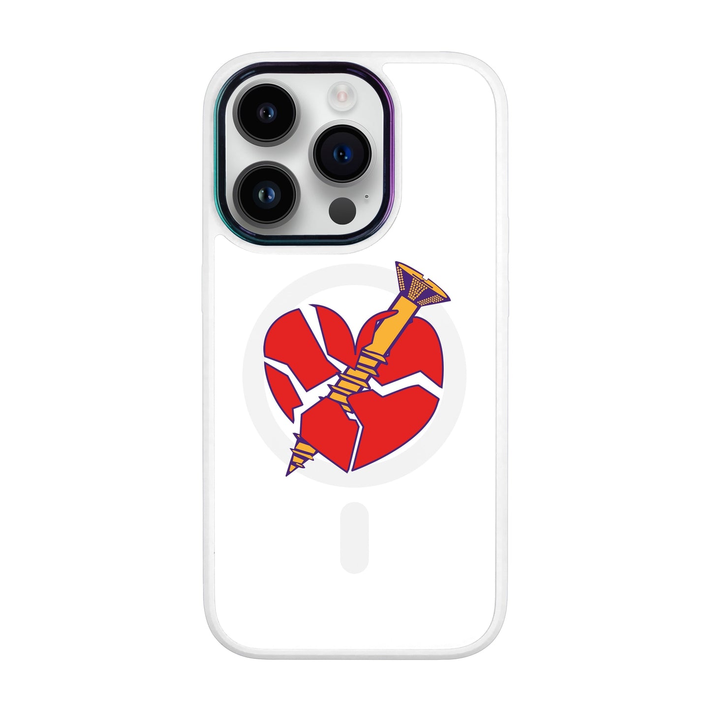 BROKEN HEART-iPhone 13 Pro Vigor Kılıf MagSafe Özellikli