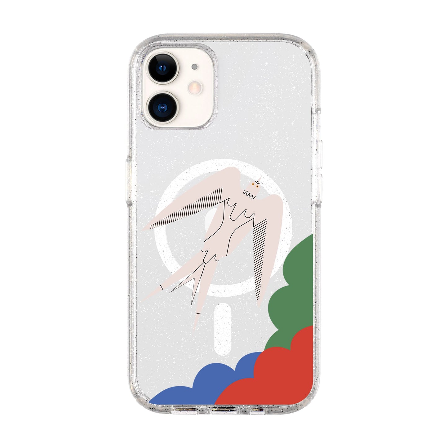 L’OISEAU LIBRE-iPhone 11 Shiny Kılıf MagSafe Özellikli