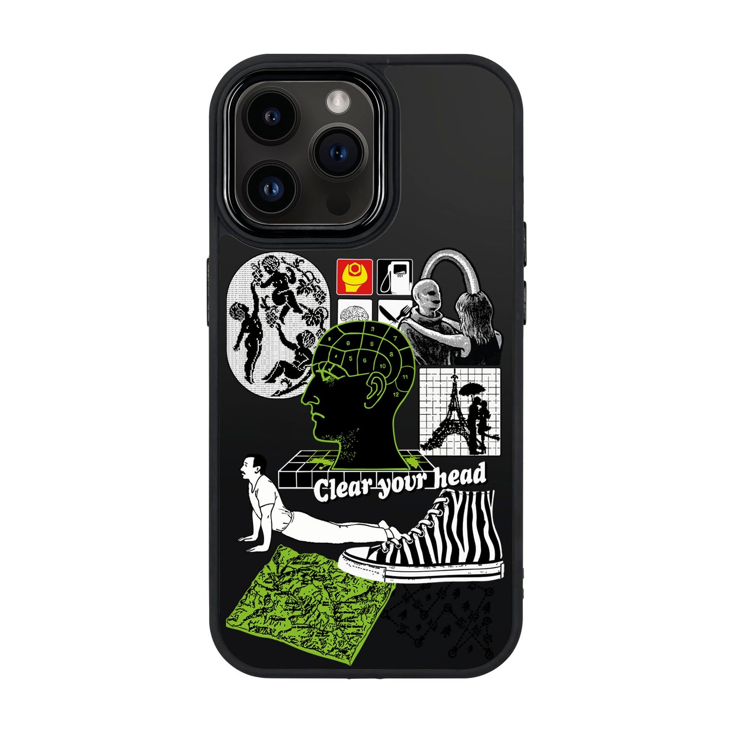 CLEAR YOUR HEAD-iPhone 14 Pro Max Proof Kılıf
