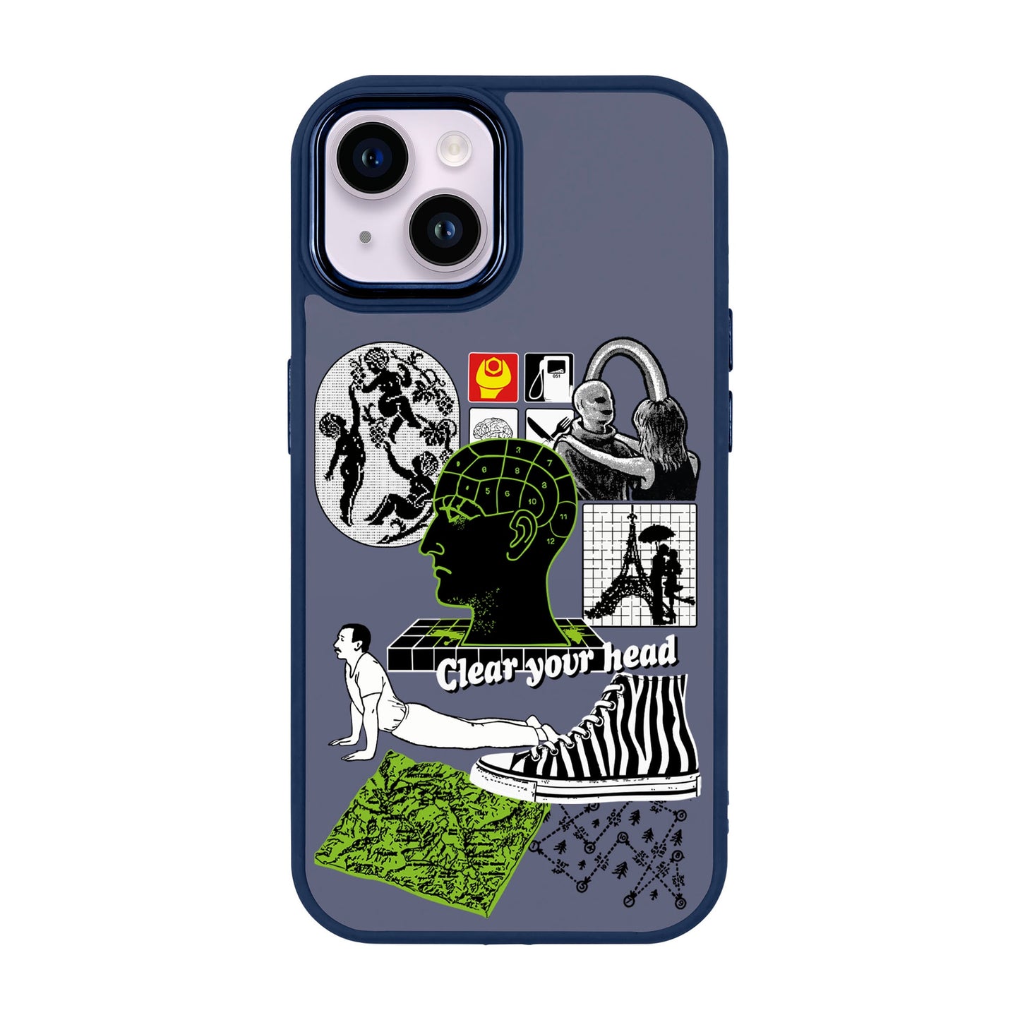 CLEAR YOUR HEAD-iPhone 14 Plus Proof Kılıf
