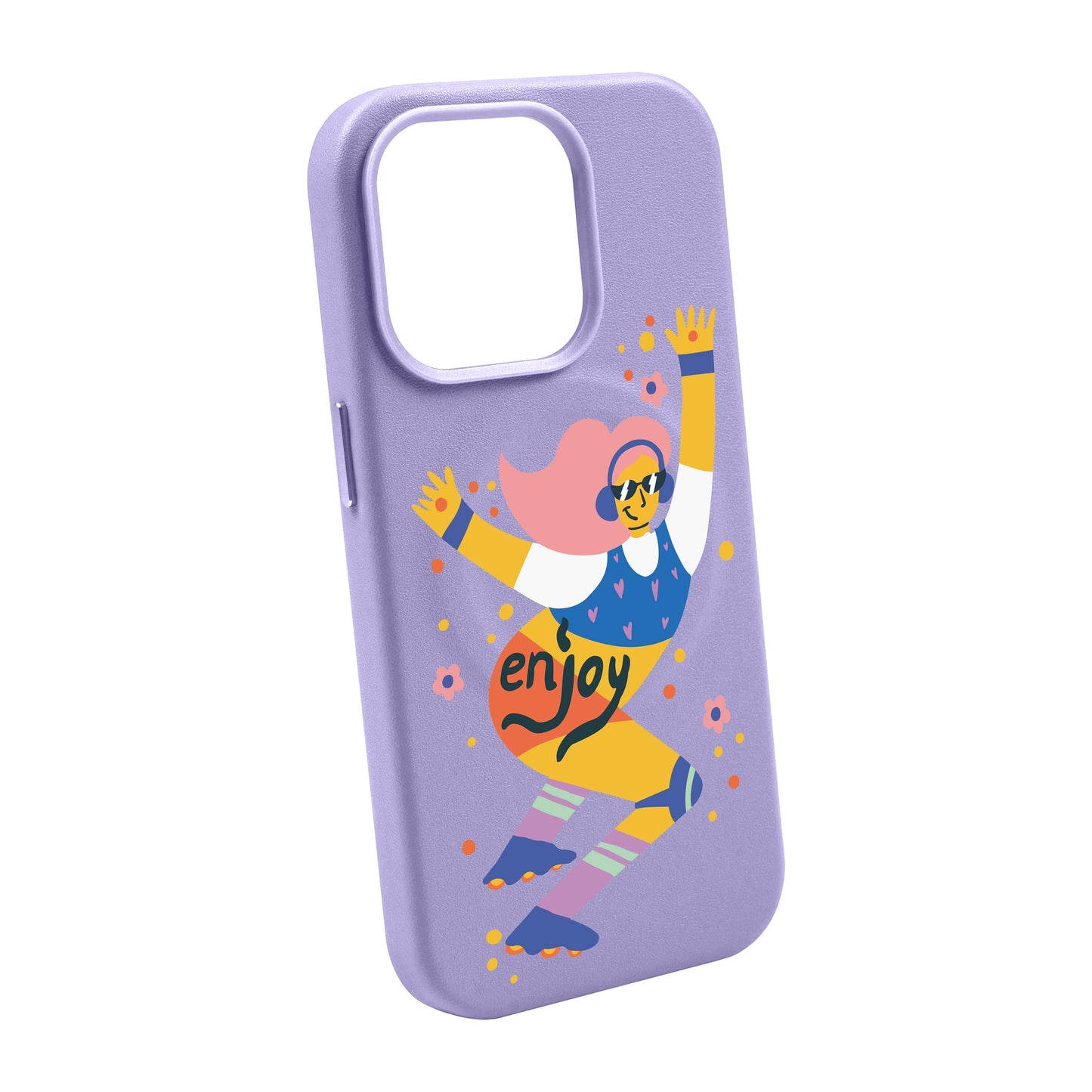 ENJOY-iPhone 14 Plus Leather Kılıf MagSafe Özellikli