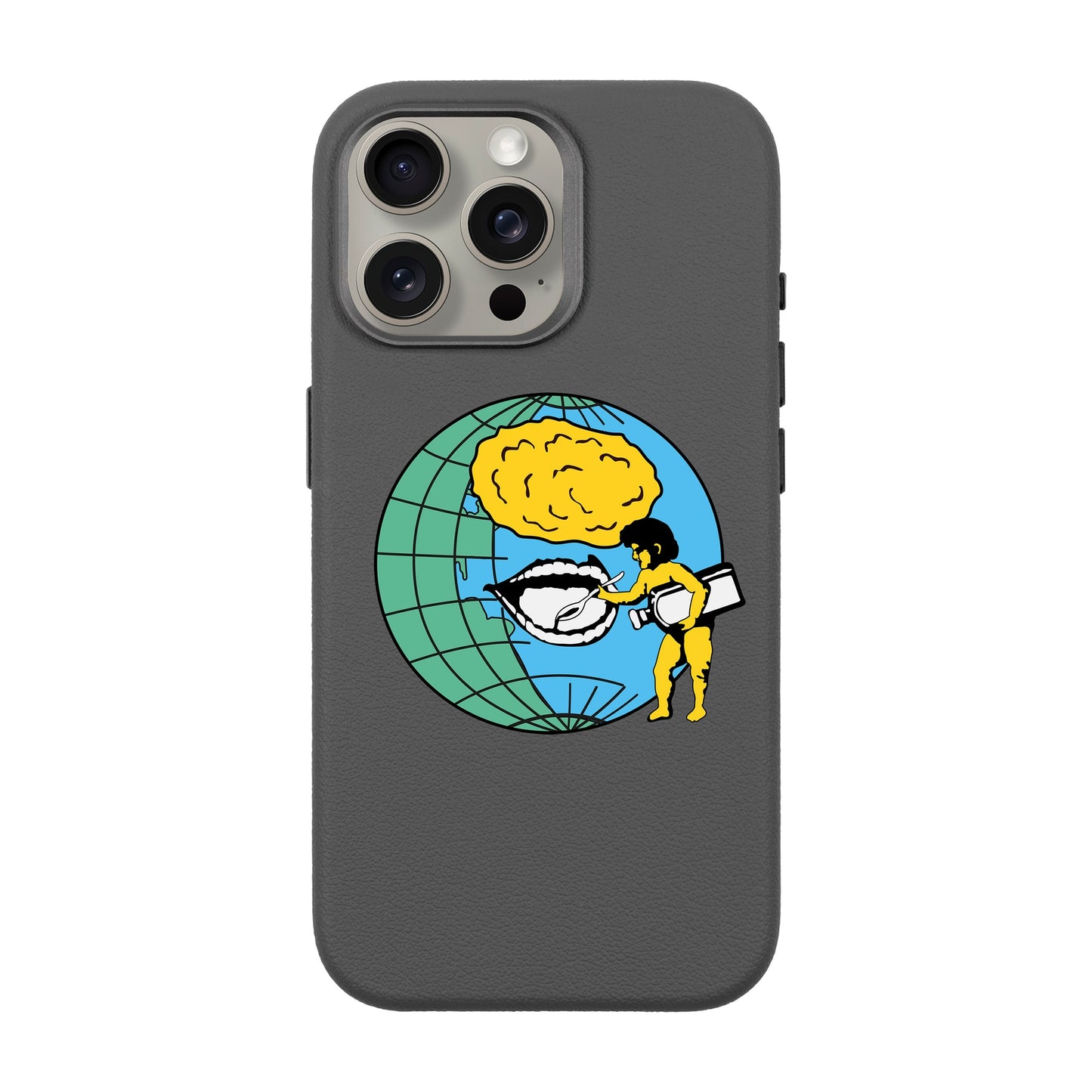 CREATIVE-iPhone 15 Pro Max Leather Premium Kılıf MagSafe Özellikli