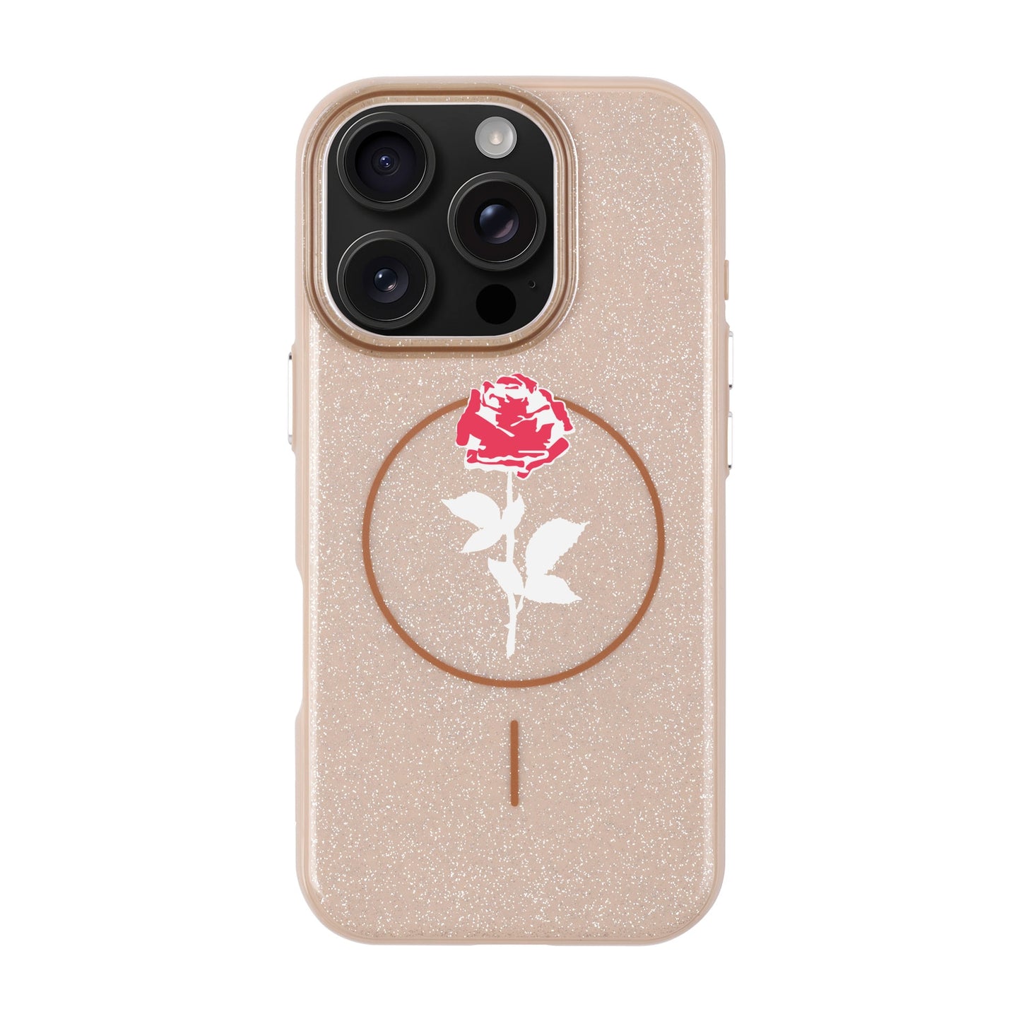 NATUREL ROSE-iPhone 16 Pro Radiant Kılıf MagSafe Özellikli