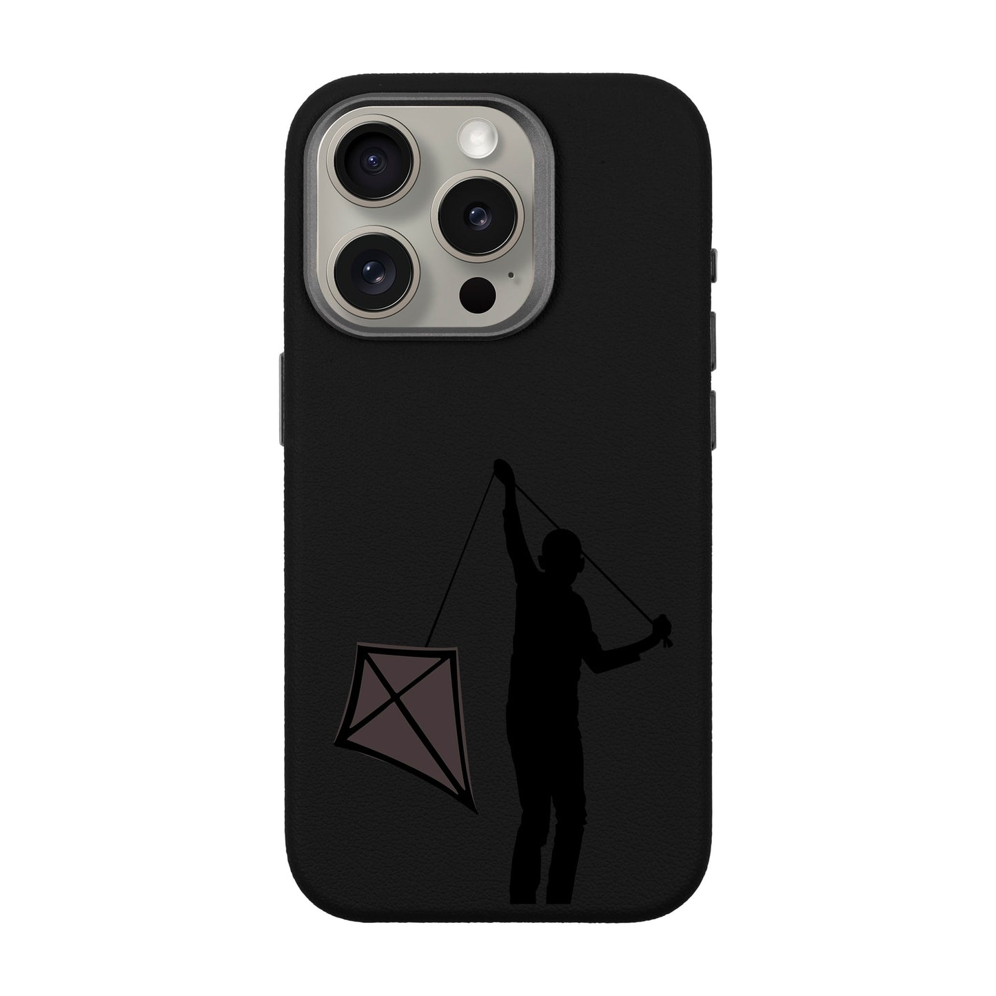 KITE-iPhone 15 Pro Leather Premium Kılıf MagSafe Özellikli