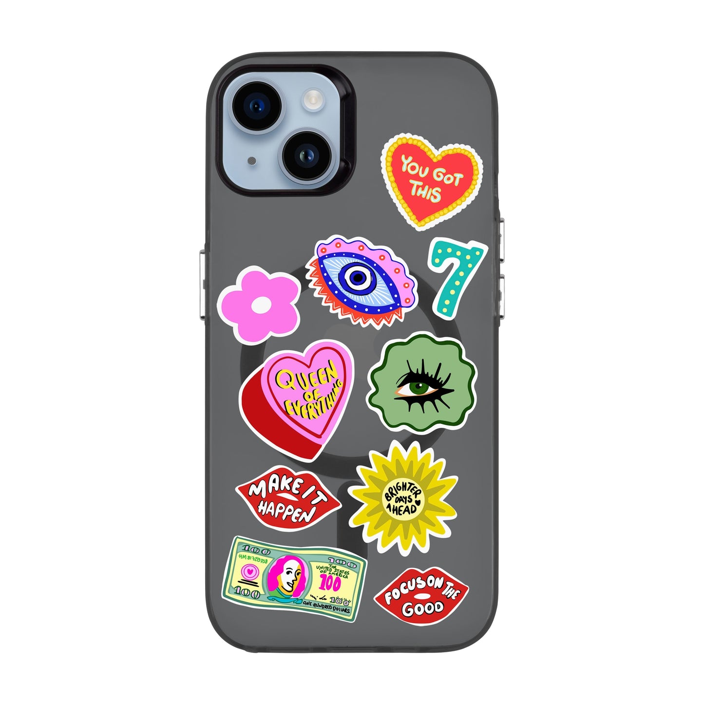 HM STICKERS-iPhone 14 Plus Hold Kılıf MagSafe Özellikli
