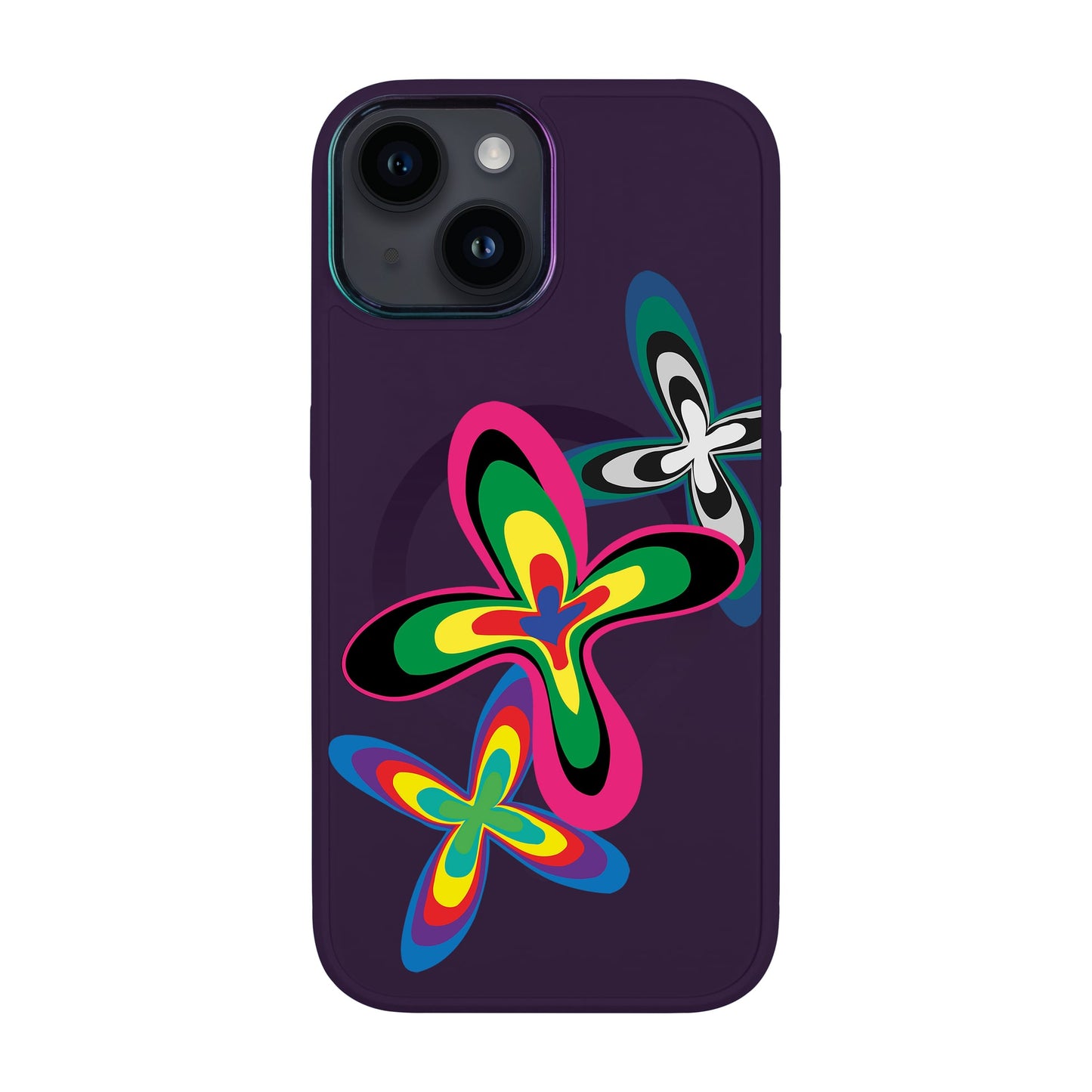 COLOR FLOWER-Vigor Kılıf MagSafe Özellikli - iPhone 13