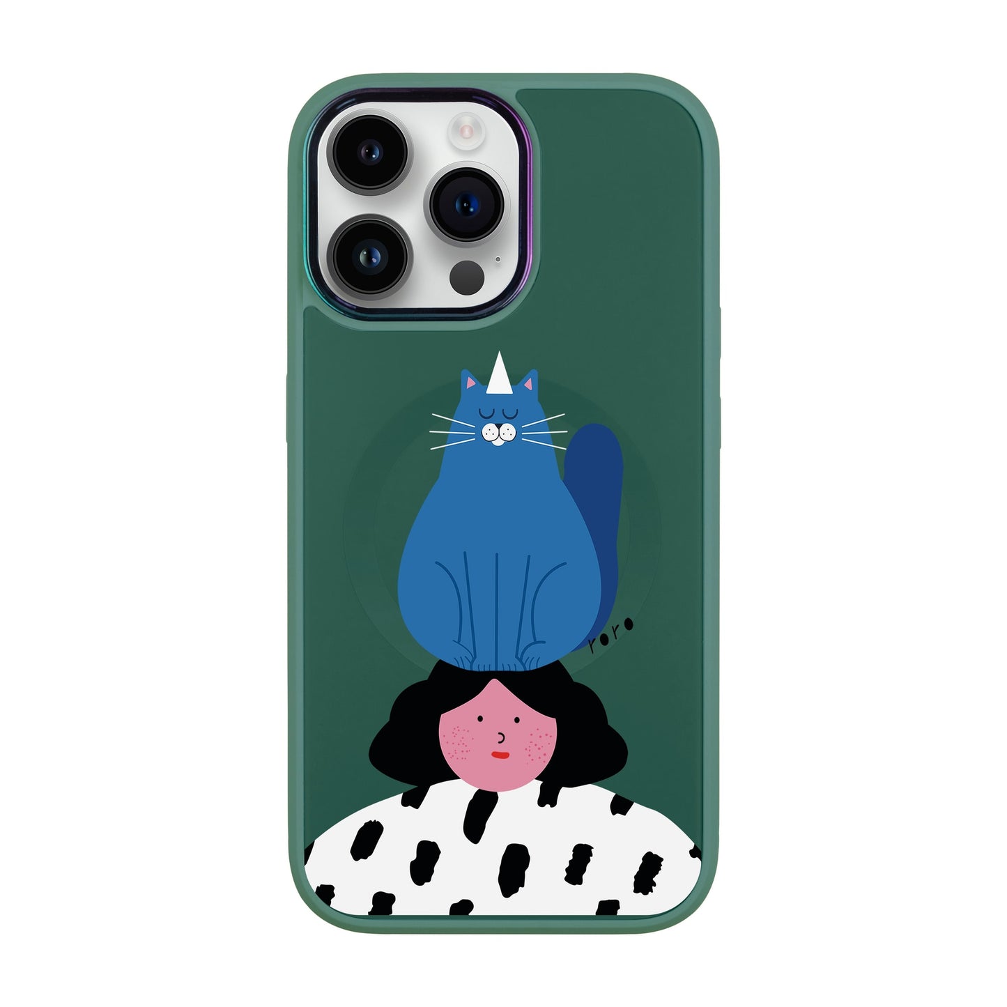 NAUGHTY CAT-iPhone 14 Pro Max Vigor Kılıf MagSafe Özellikli