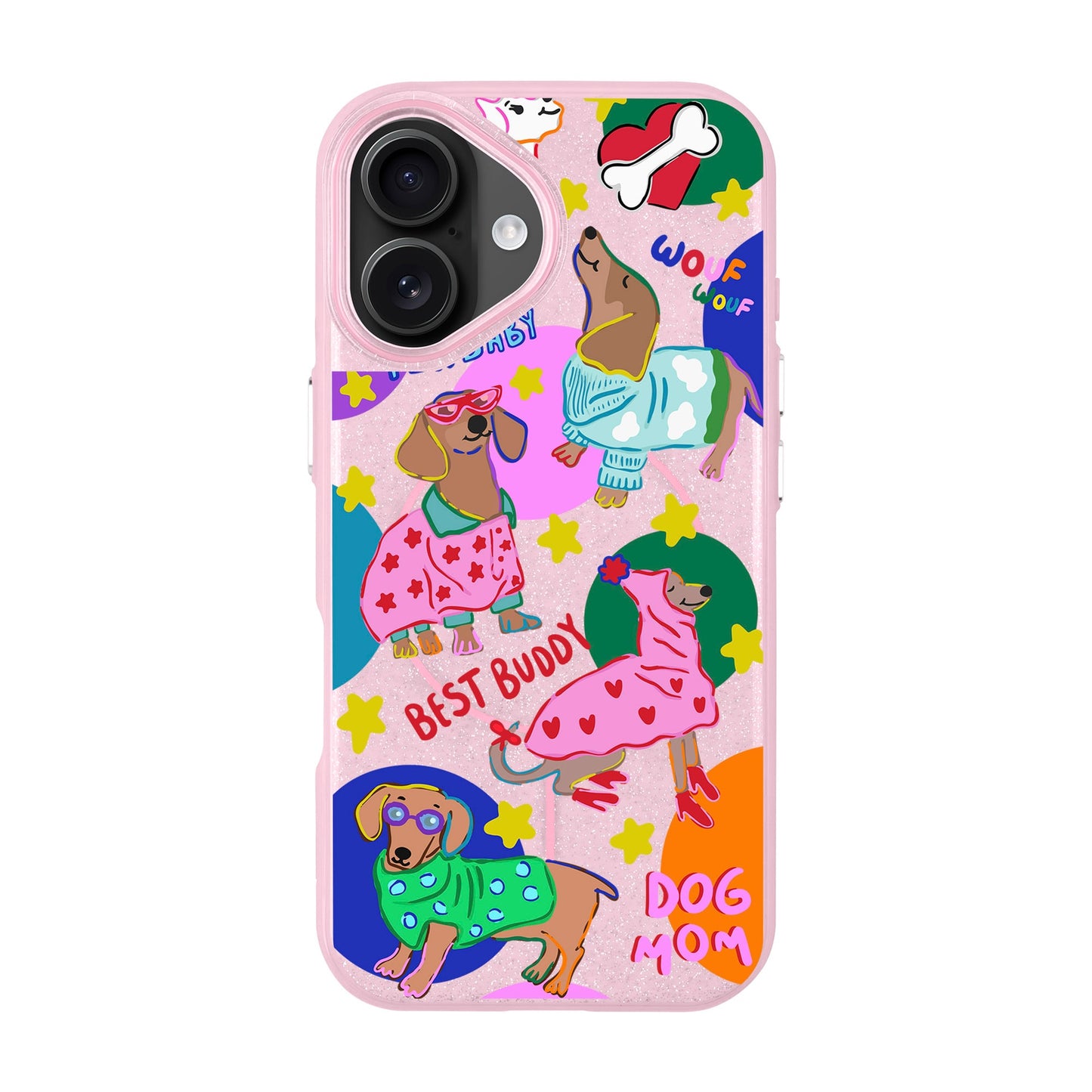 DOG MOM-iPhone 16 Radiant Kılıf MagSafe Özellikli