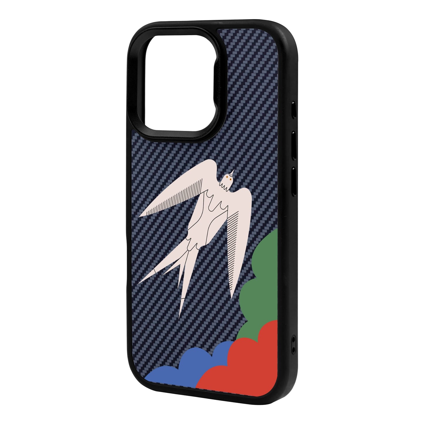 L’OISEAU LIBRE-iPhone 16 Pro Max Plaid Kılıf MagSafe Özellikli